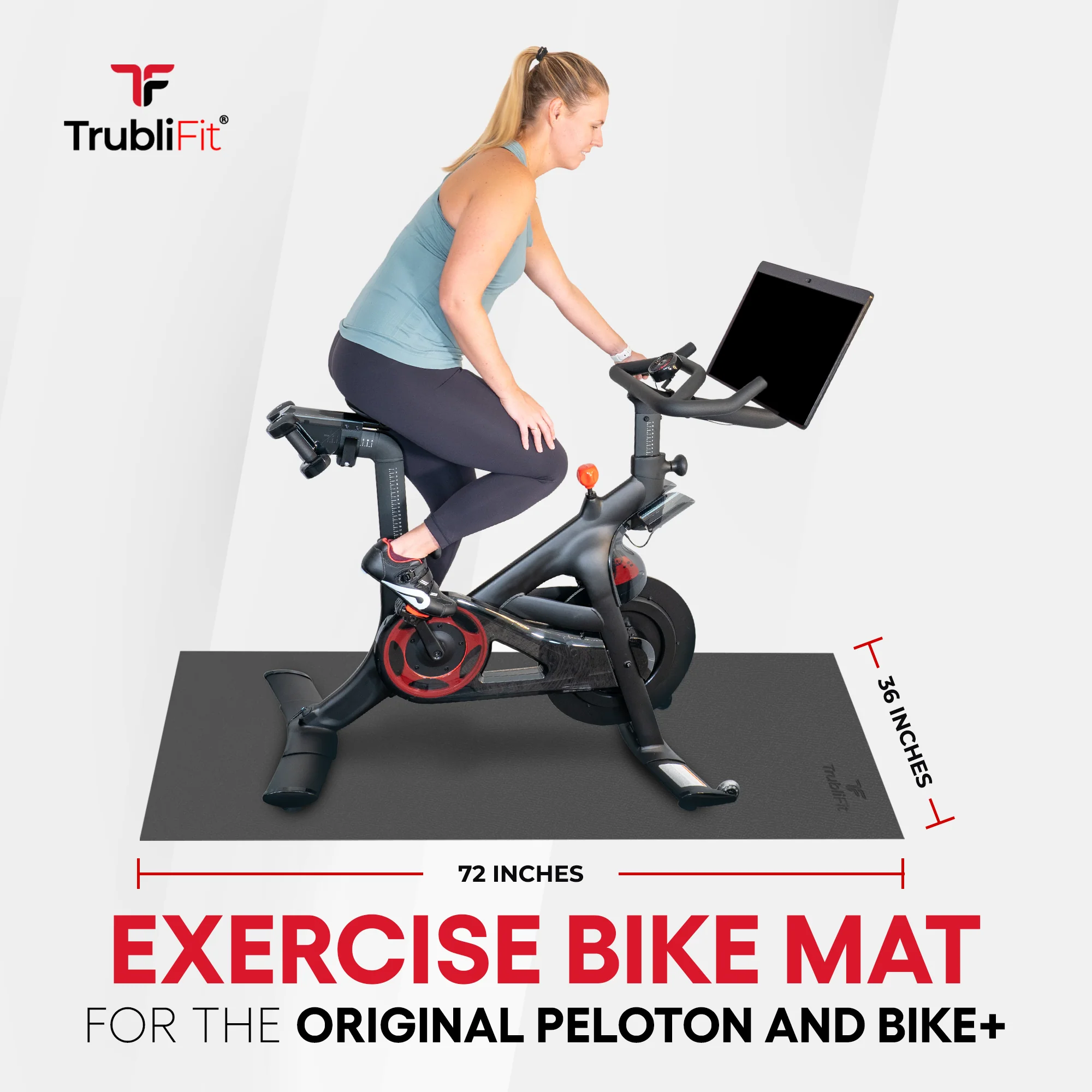 Bike Mat for the Peloton Bike and Peloton Bike+ - Image 4