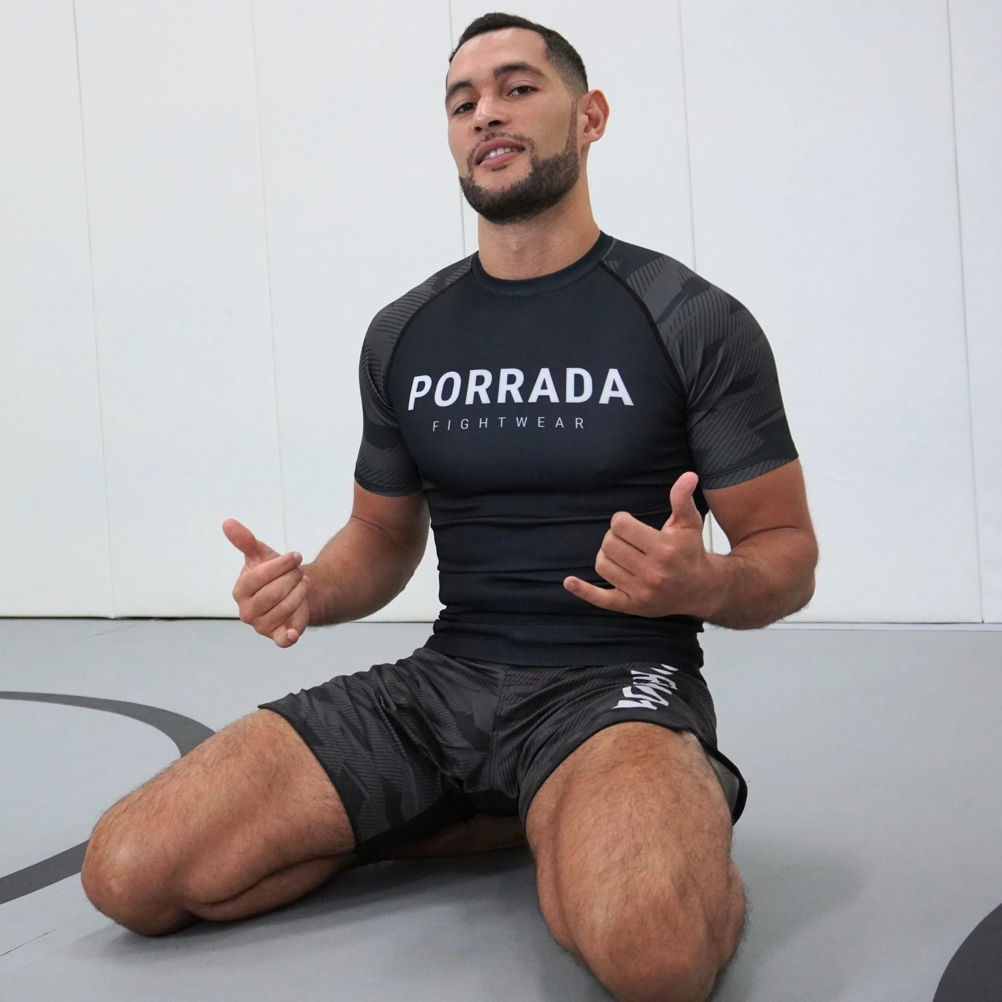 Black Camo Fight Shorts - Image 2