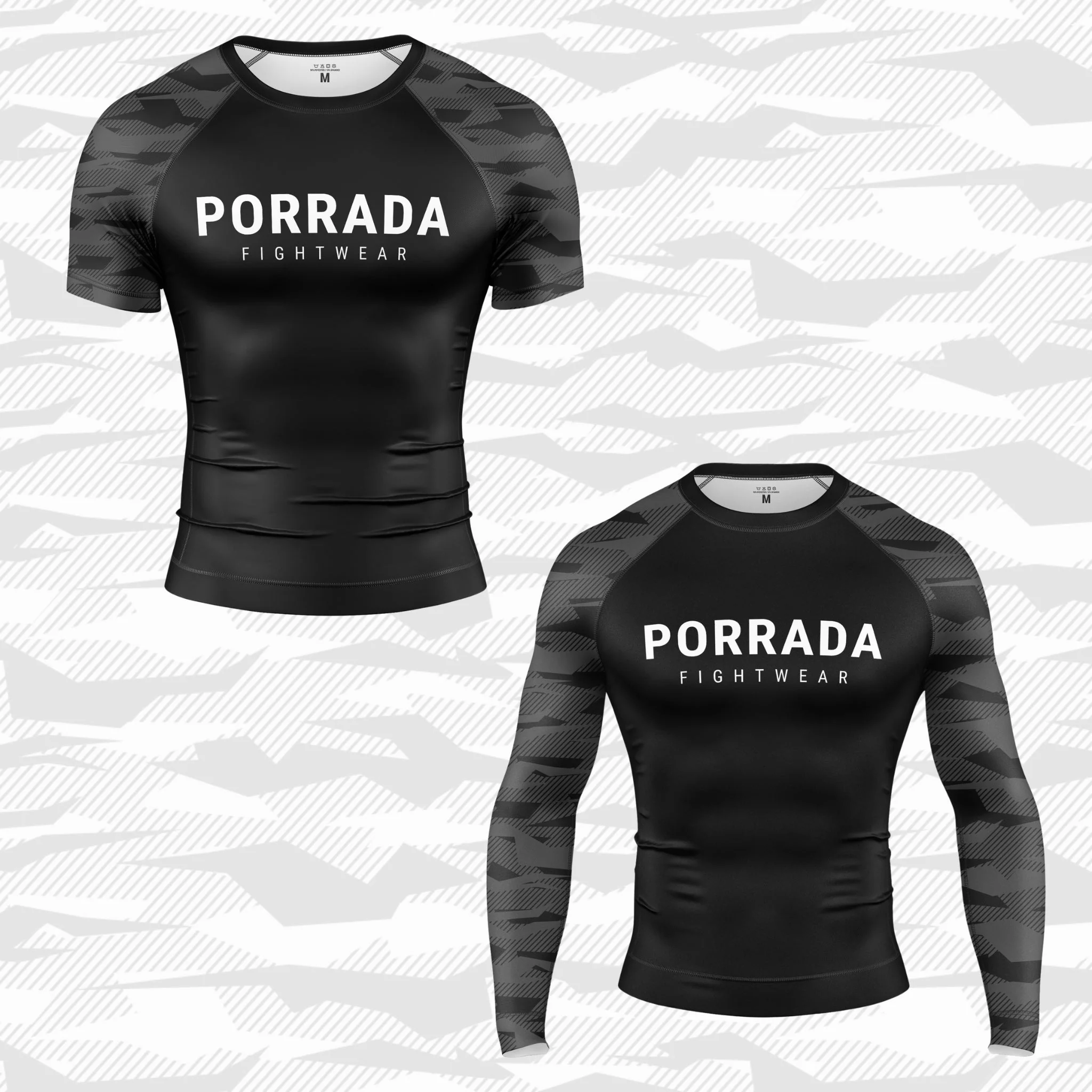 Black Camo Rash Guard - Image 3