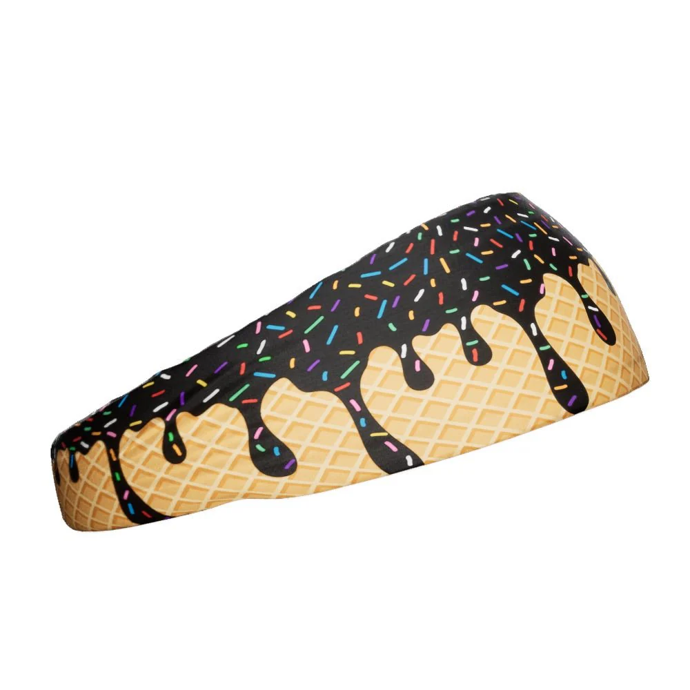 Black Ice Cream Headband - Image 2