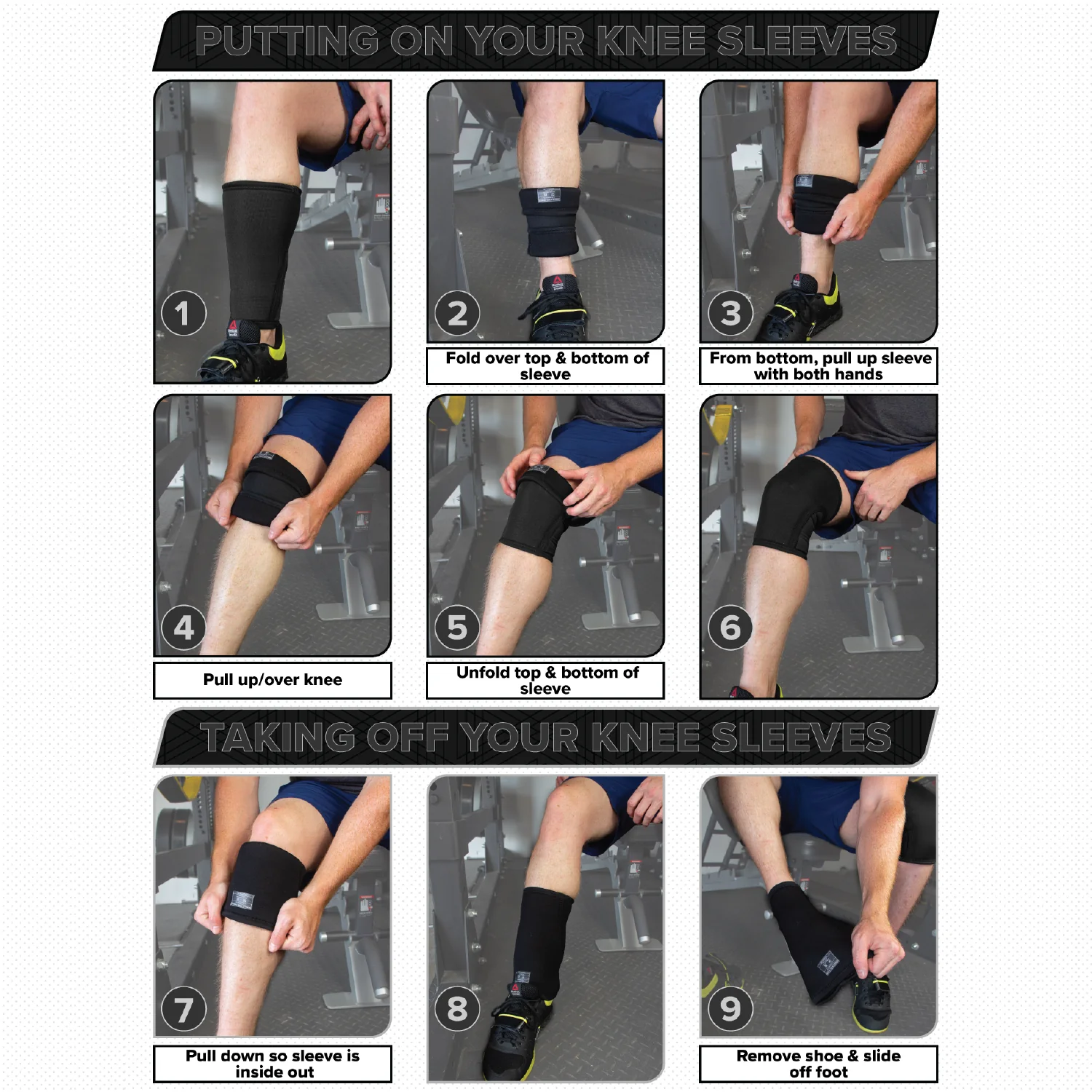 BLACK LABEL Knee Sleeves (7mm) - Image 5