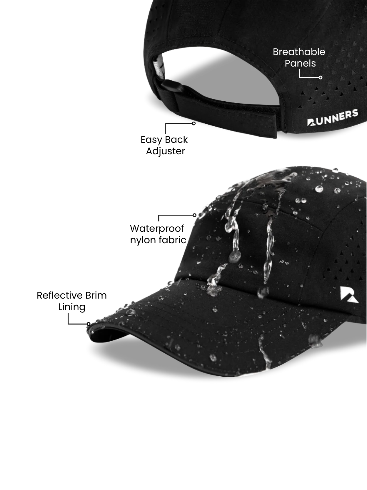 Blackout 5-Panel Hat - Image 3