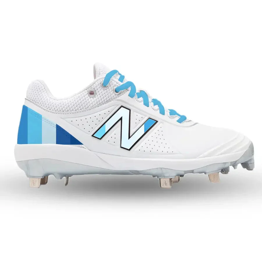 "Blue Gradient" New Balance Women's FUSEV2 Cleats