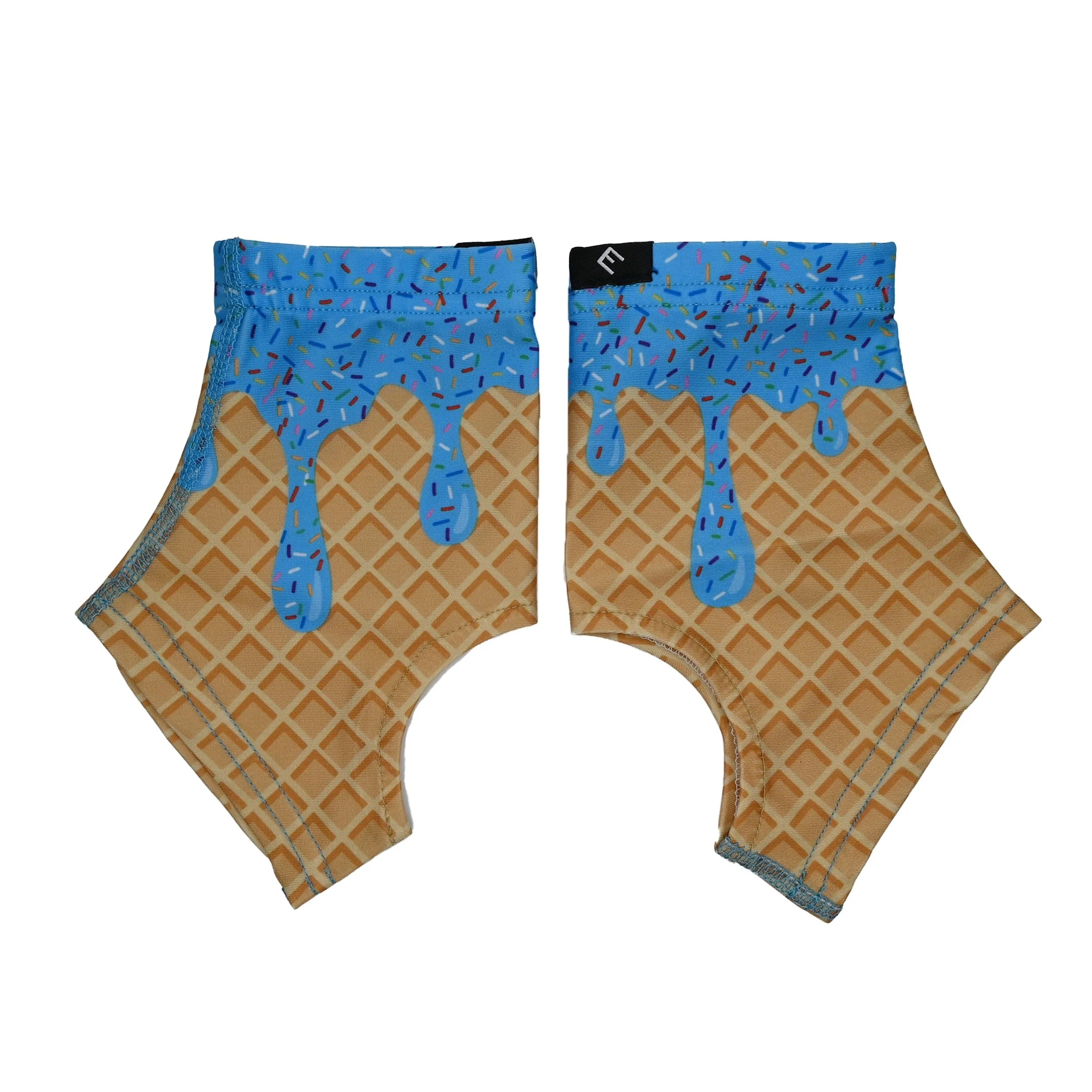 Blue Ice Cream Cleat Covers (Spats) - Image 2