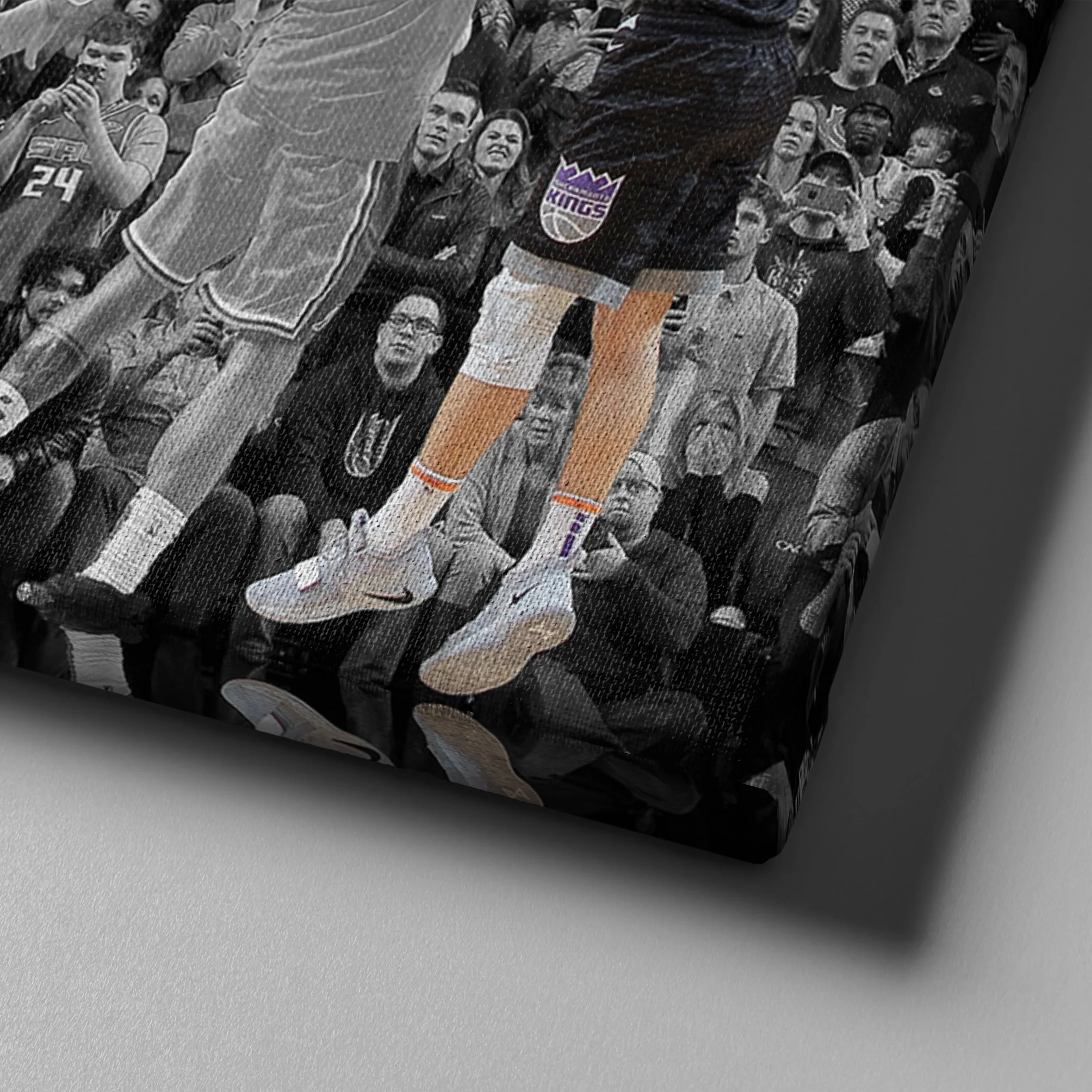 NBA Bogdan Bogdanovic Buzzer Beater vs Lakers Canvas Wall Art Decor - Image 7