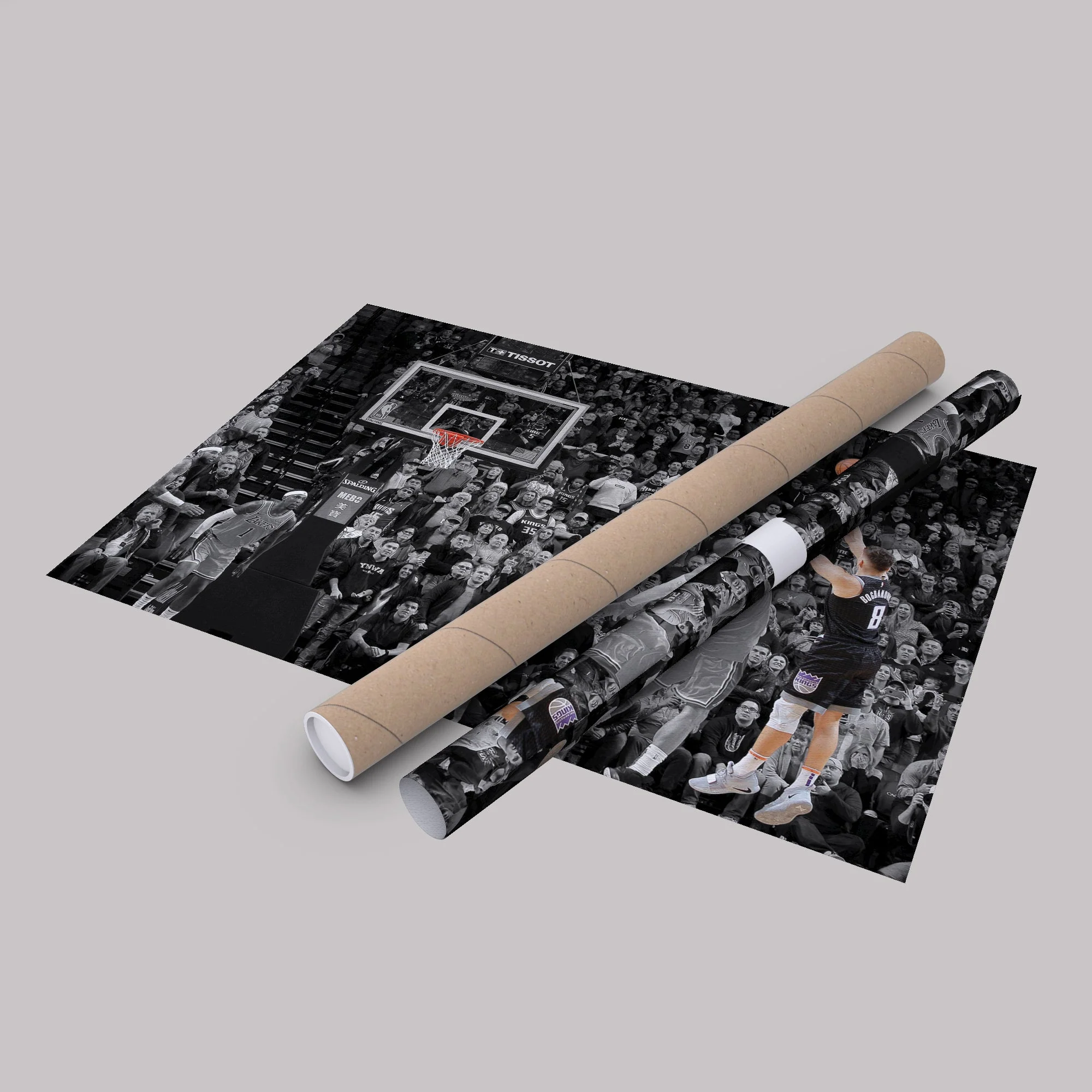 NBA Bogdan Bogdanovic Buzzer Beater vs Lakers Canvas Wall Art Decor - Image 8