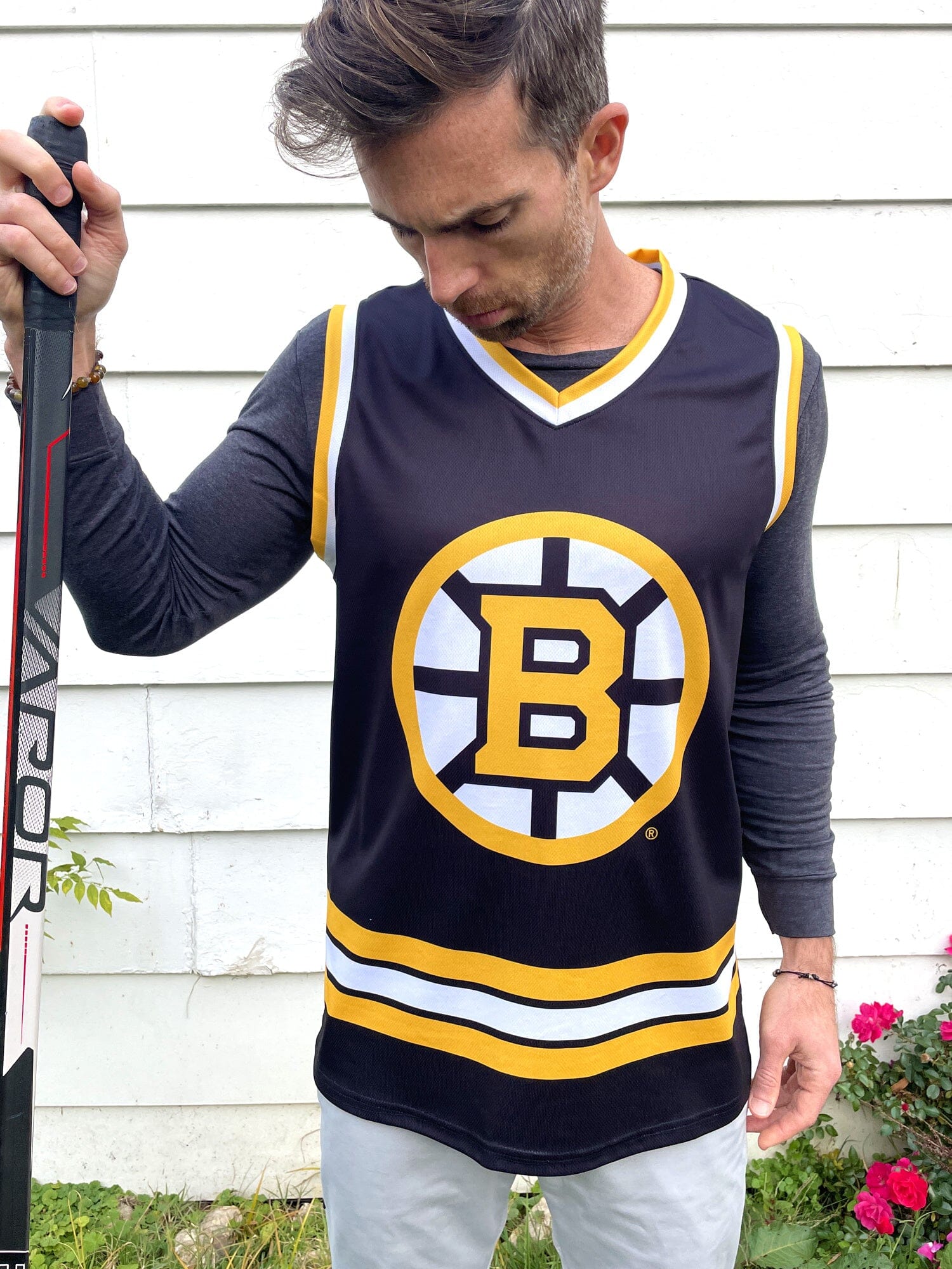 Boston Bruins 2023-24 Alternate Hockey Tank - Image 5