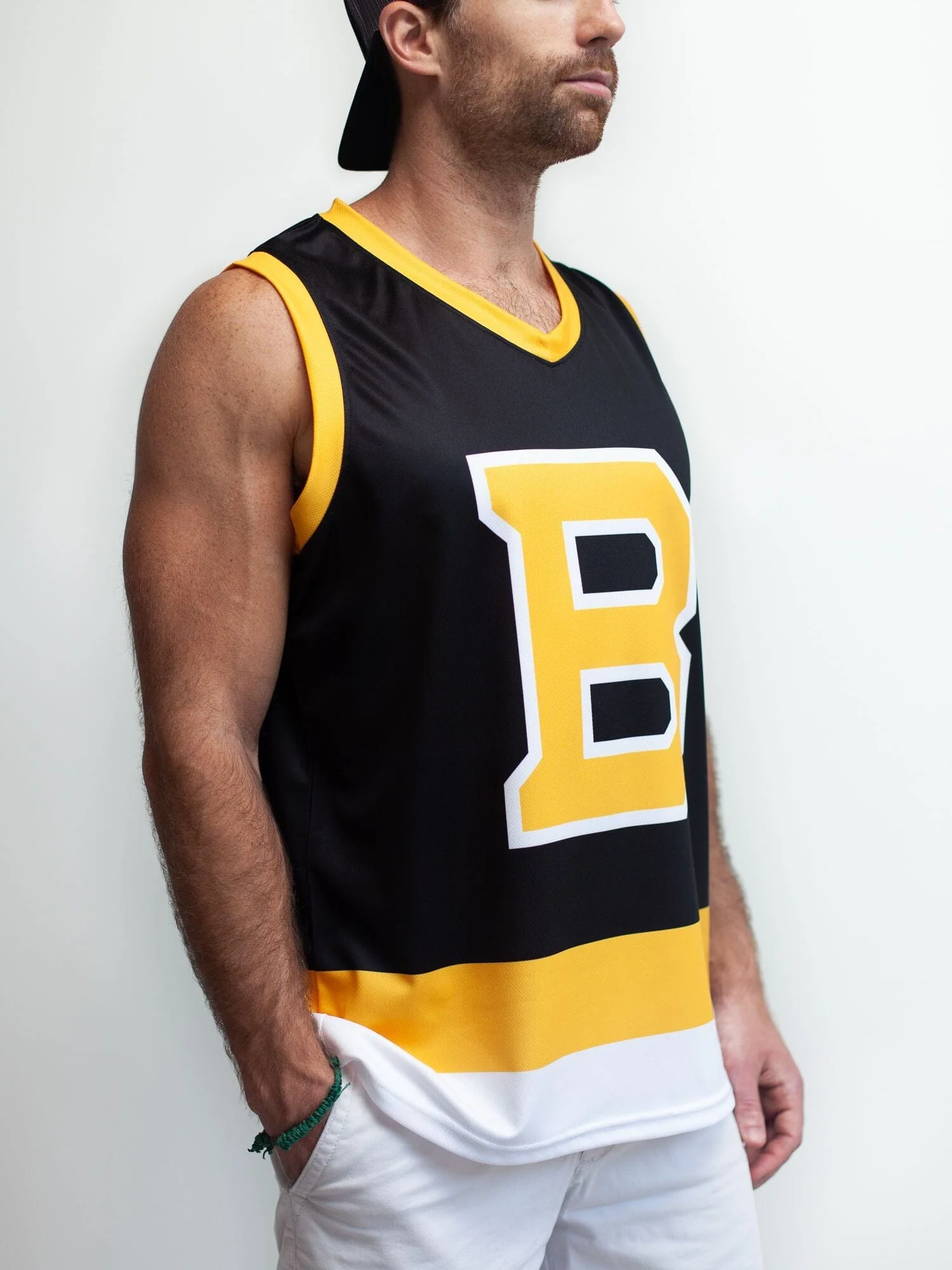 Boston Bruins Black Alternate Hockey Tank - Image 5