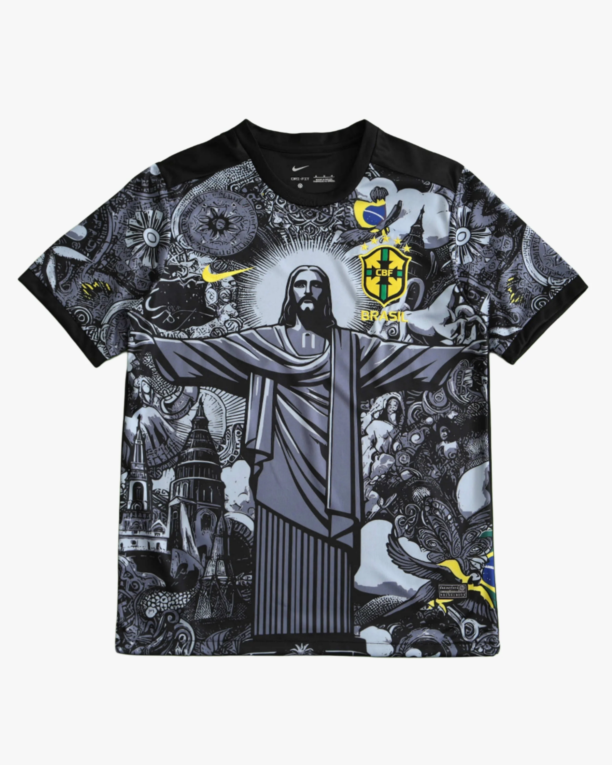 BRAZIL x JESUS PREMIUM KIT Replica Jersey