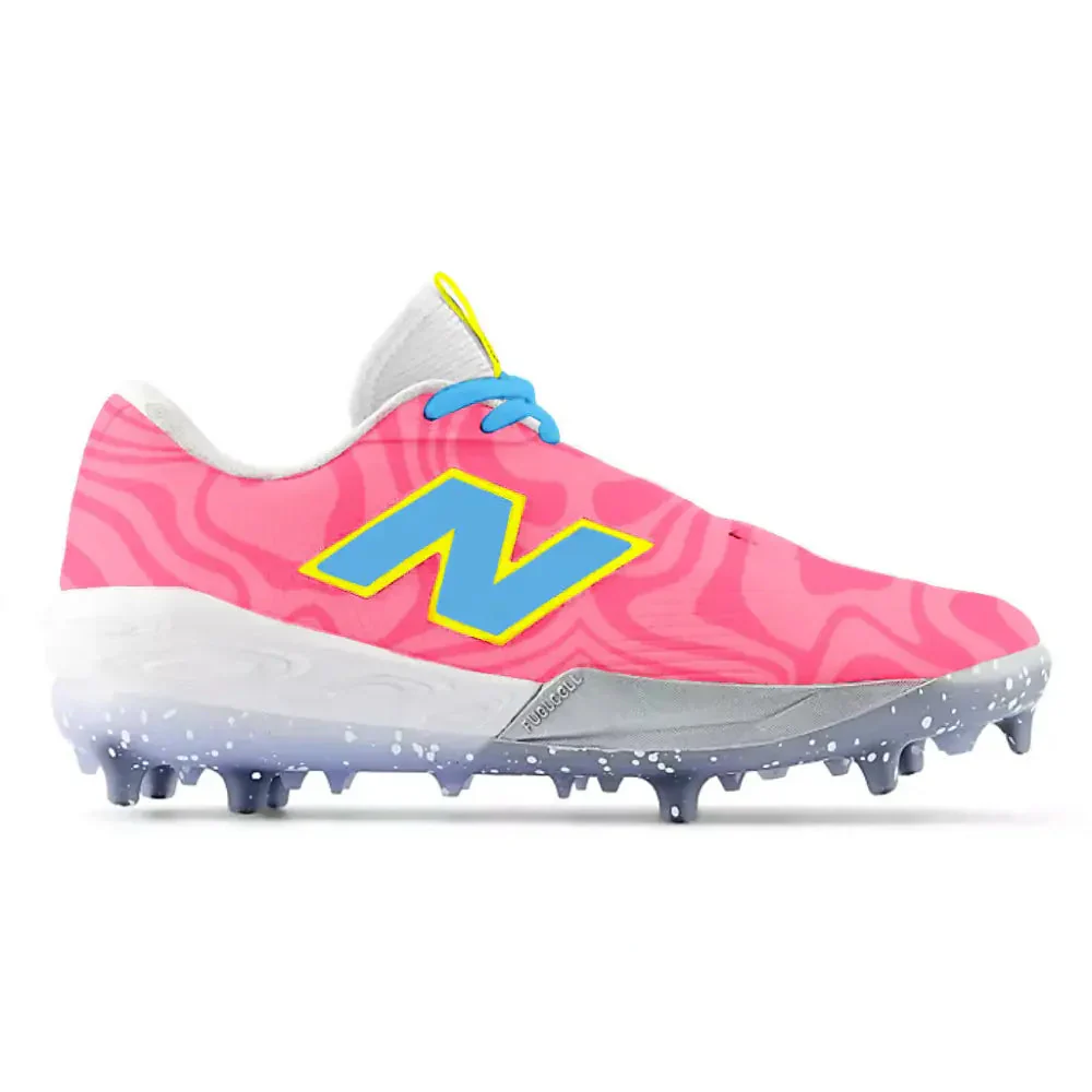 "Bubblegum" New Balance FuelCell COMPv4 Baseball Cleats