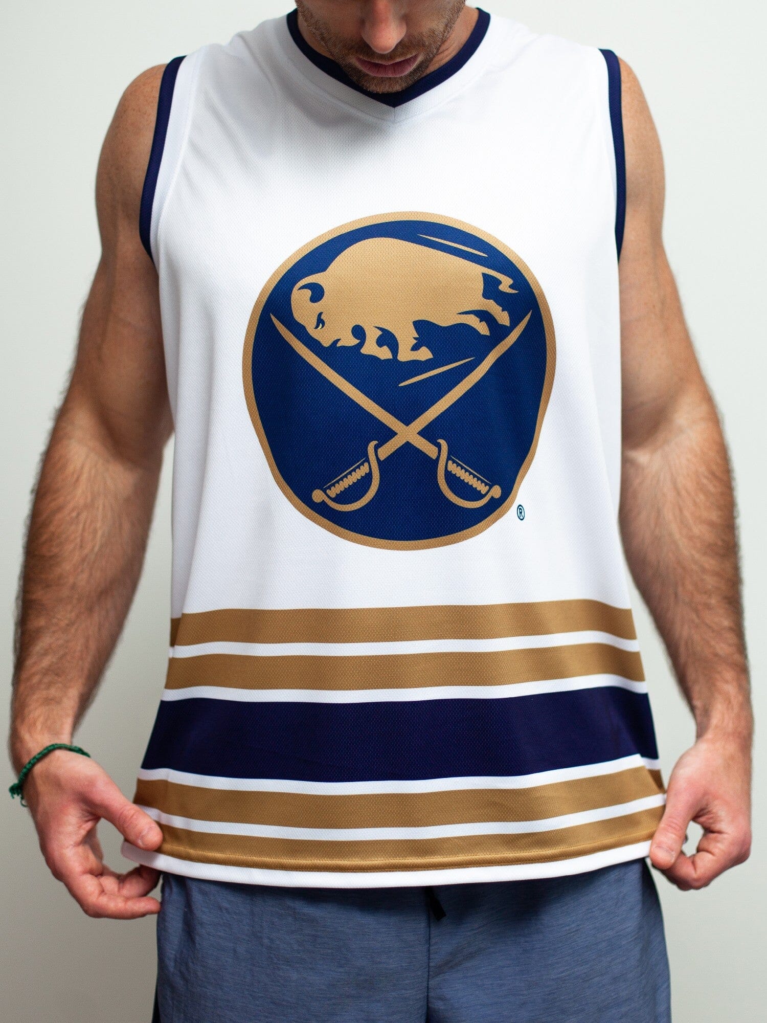 Buffalo Sabres 50th Alternate Hockey Tank - Image 3