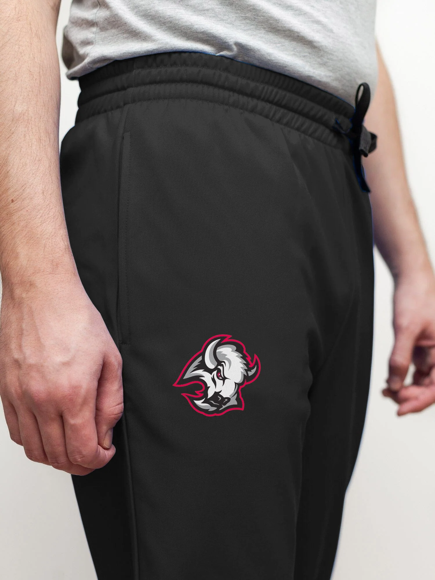 Buffalo Sabres "Goathead" Alternate Hockey Jogger Pants - Image 6