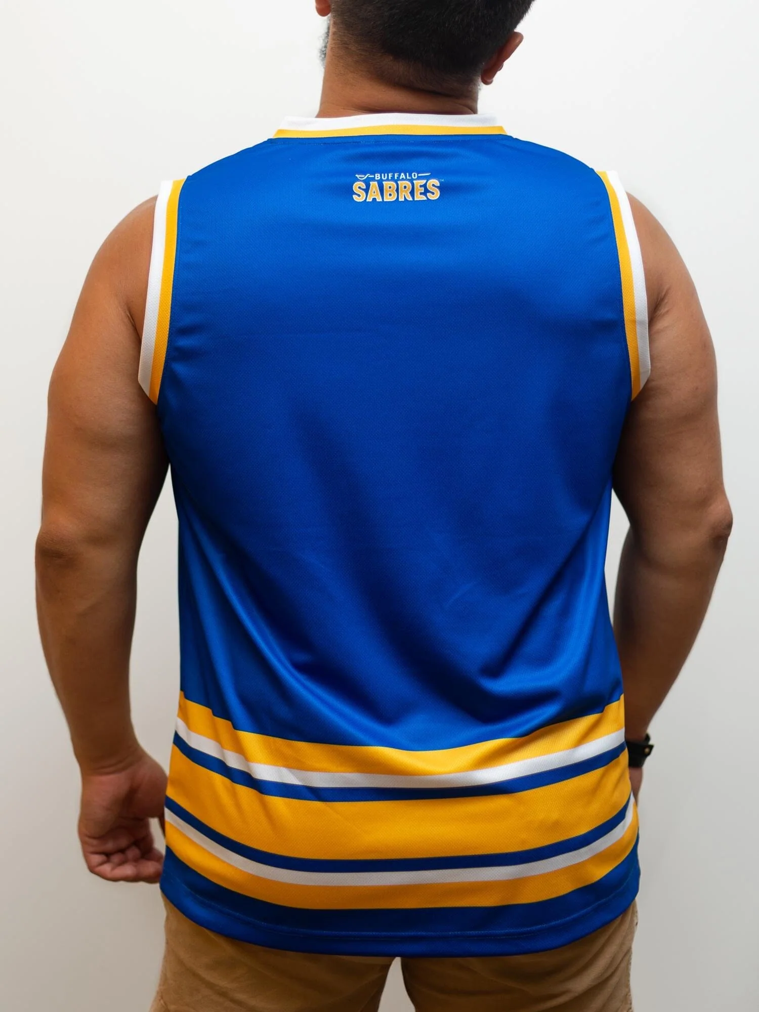 Buffalo Sabres Royal Blue Hockey Tank - Image 4