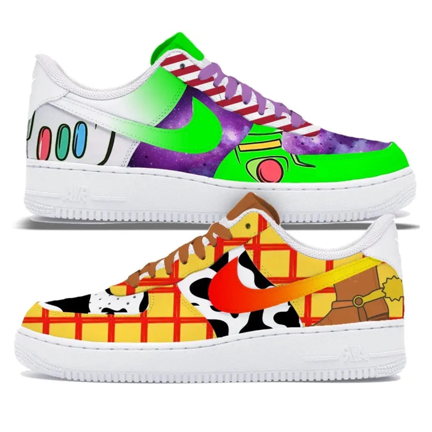 "Buzz & Woody" Nike Air Force 1 Low Shoes