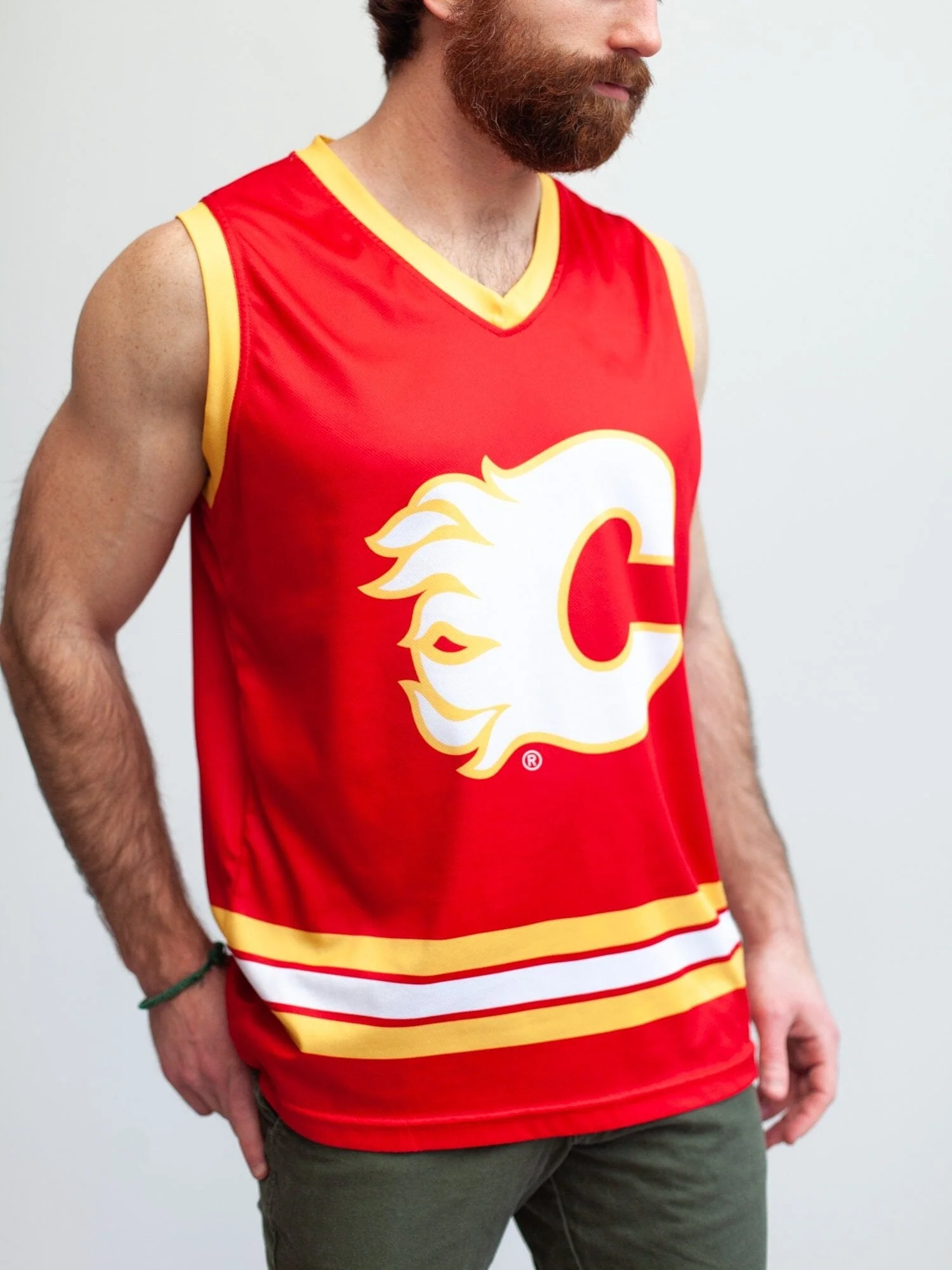 Calgary Flames Alternate Hockey Tank - Image 3