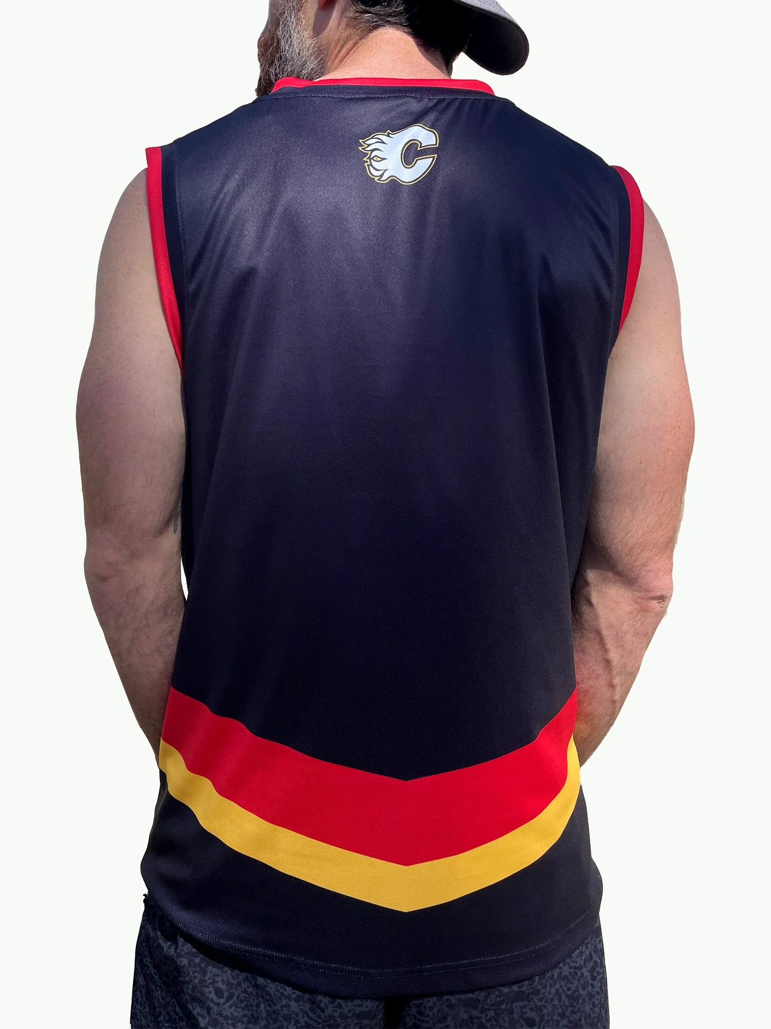 Calgary Flames "Blasty" Retro Alternate Hockey Tank - Image 2