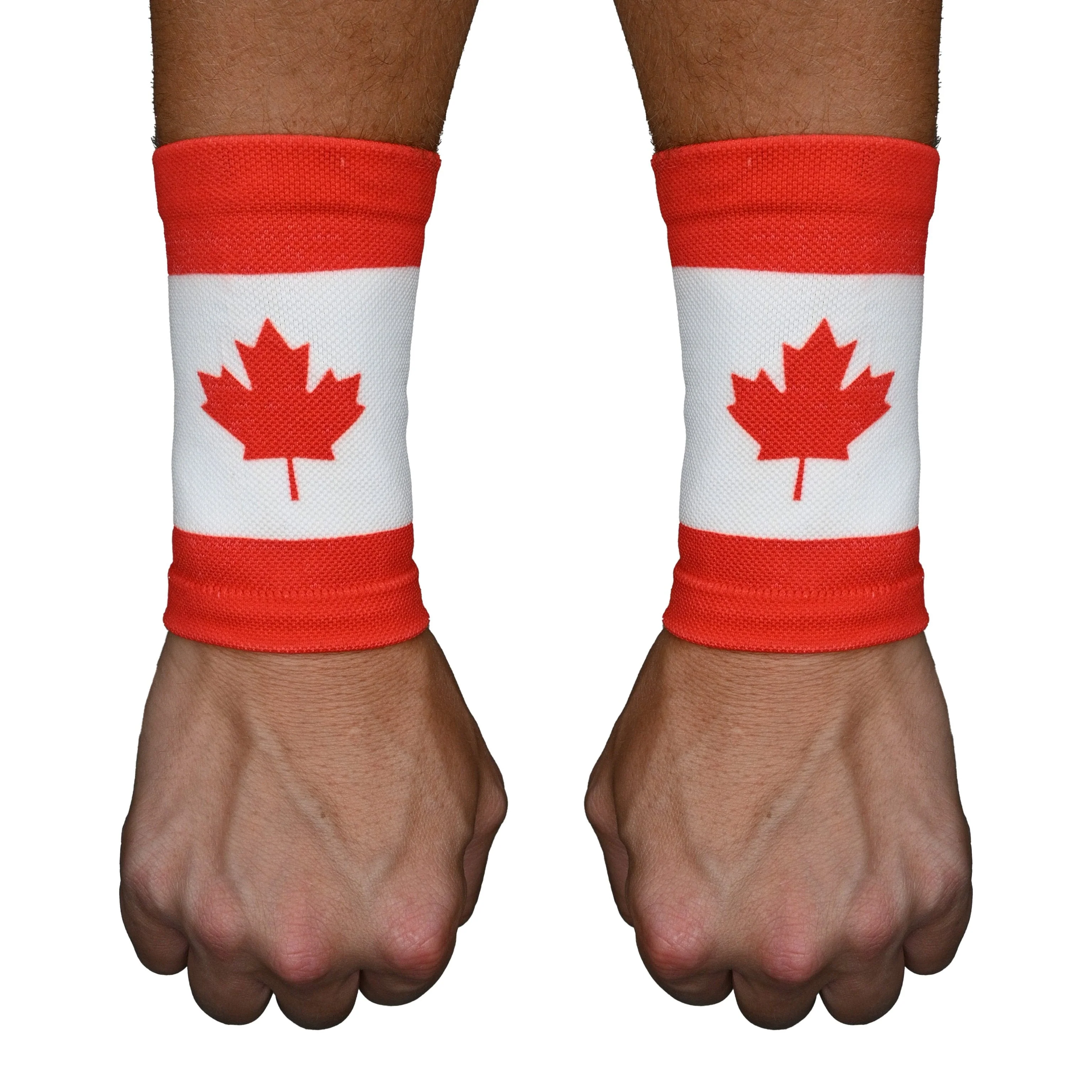 Canada Flag Wrist Support Sleeves