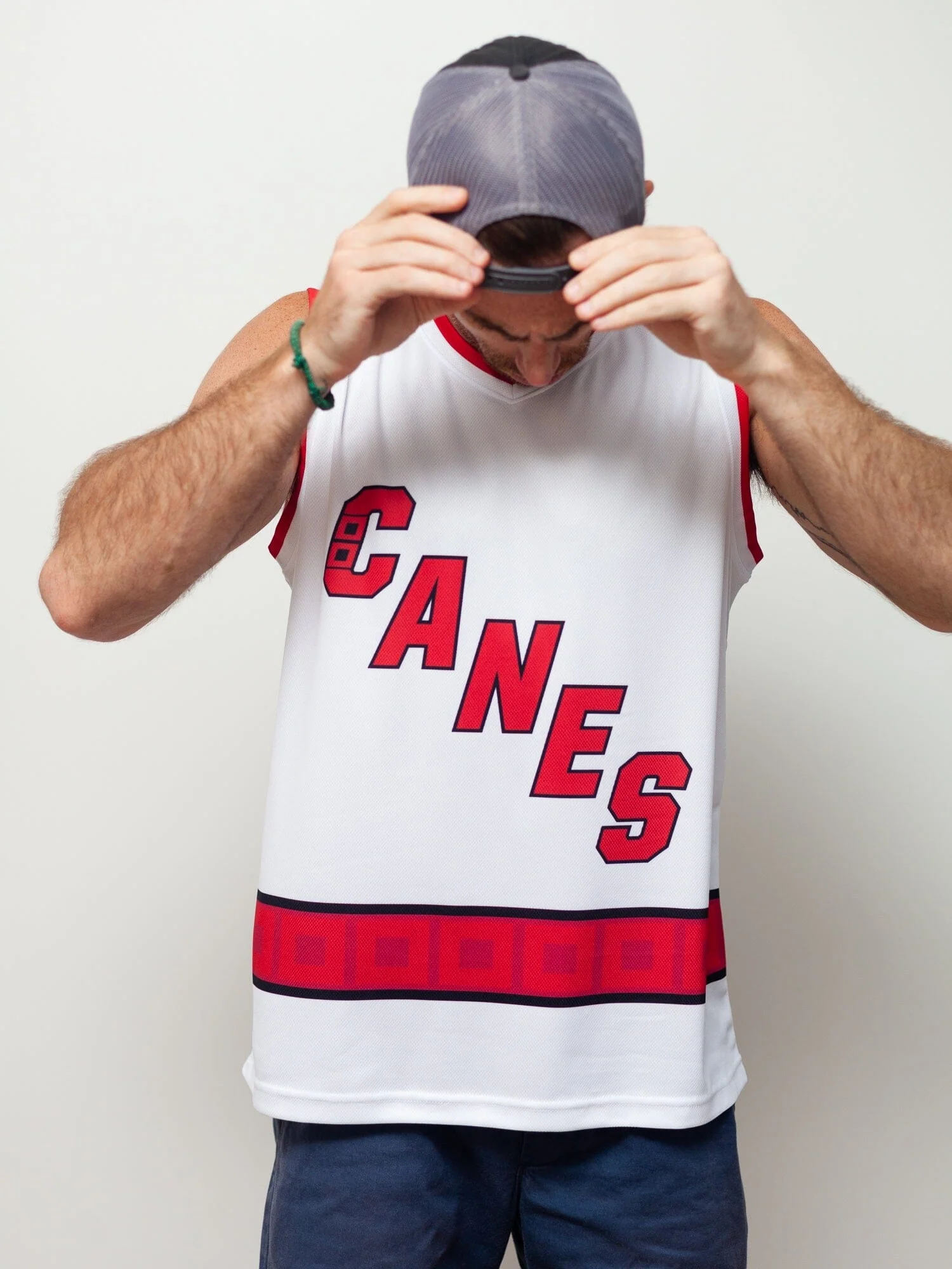 Carolina Hurricanes Away Hockey Tank - Image 3