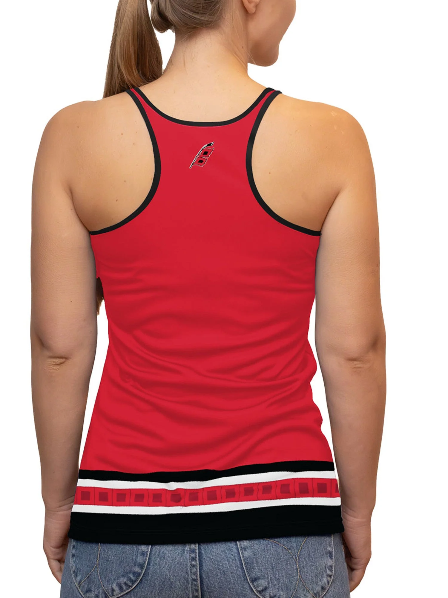 Carolina Hurricanes Women's Racerback Hockey Tank - Image 2