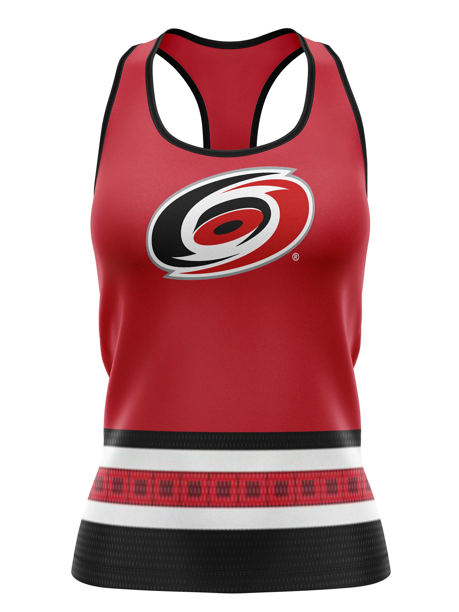 Carolina Hurricanes Women's Racerback Hockey Tank - Image 3