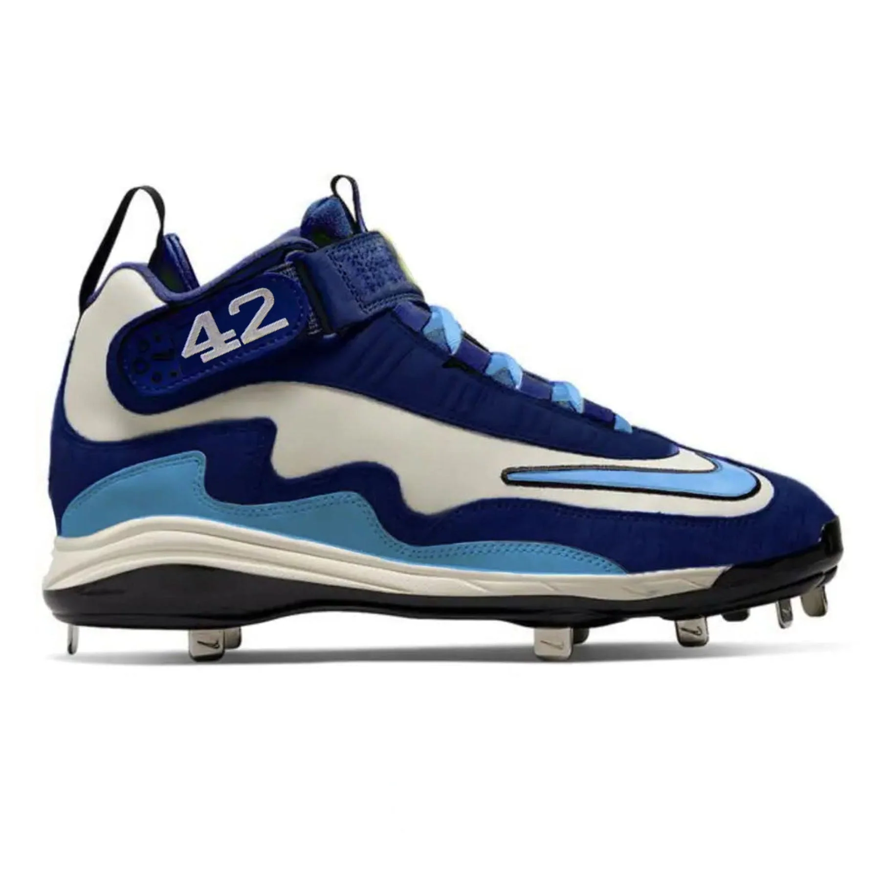 "Carolina" Nike Air Griffey 1 Cleats