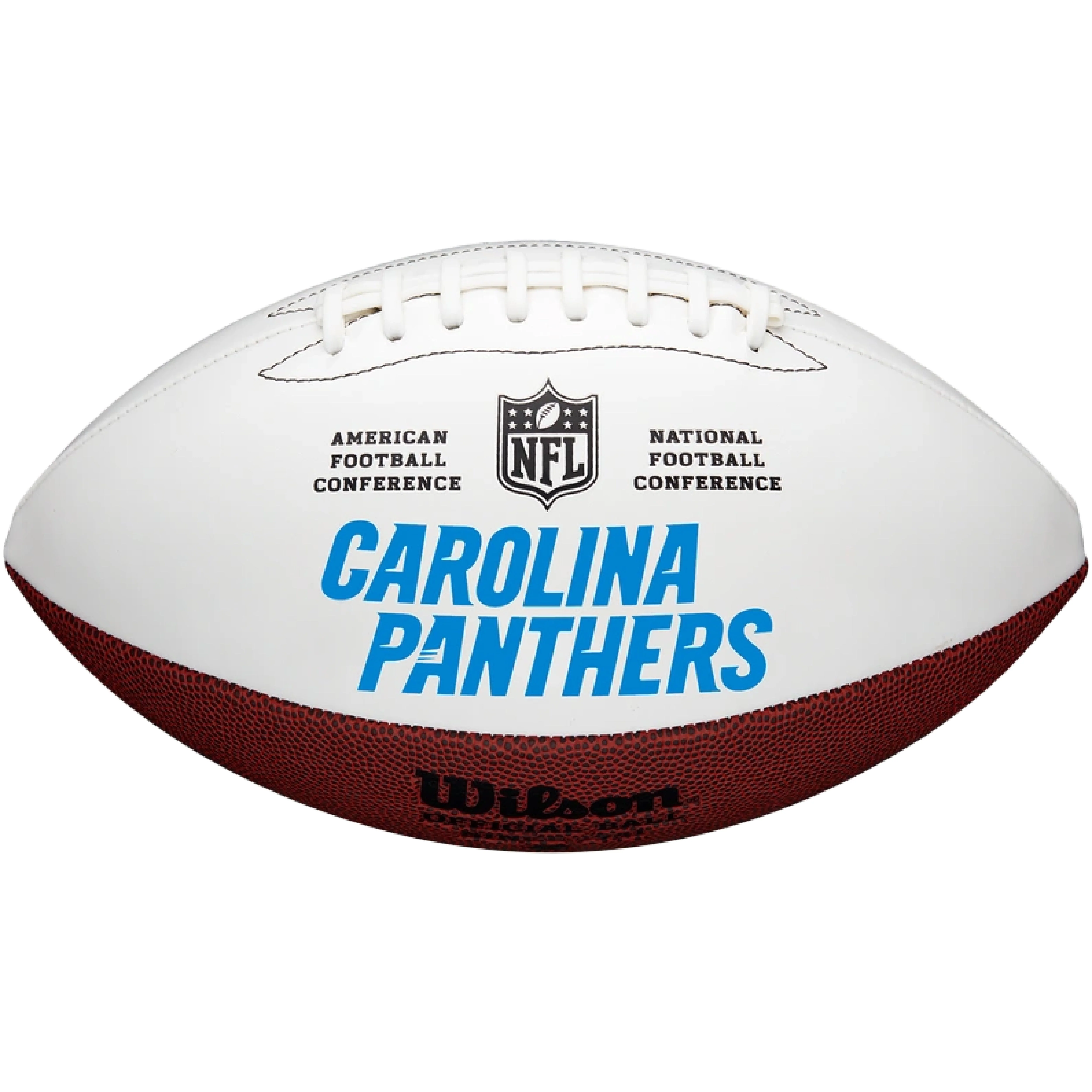 Carolina Panthers Embroidered Logo Autograph Edition Football - Image 2