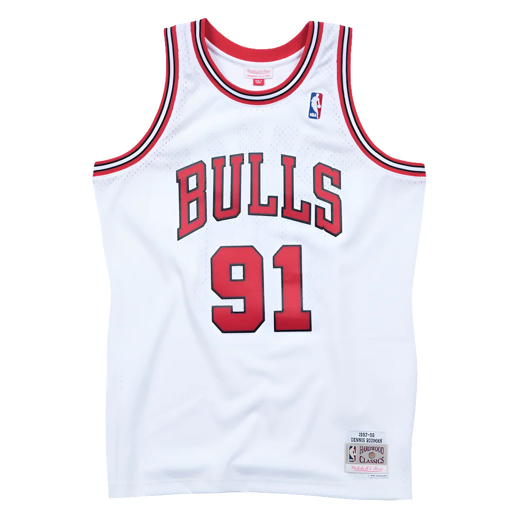 Chicago Bulls Dennis Rodman 97-98 Mitchell & Ness Swingman Jersey