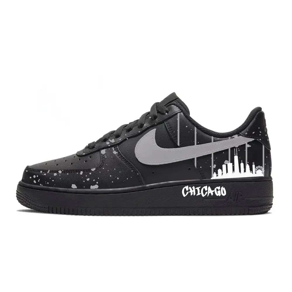 "Chicago" Nike Air Force 1 Low Shoes - Image 2