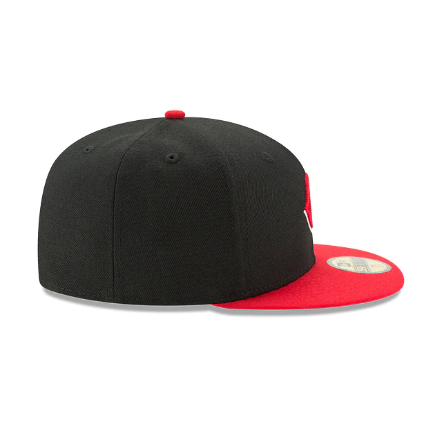 Cincinnati Reds 59FIFTY On Field Black / Red Hat - Image 4