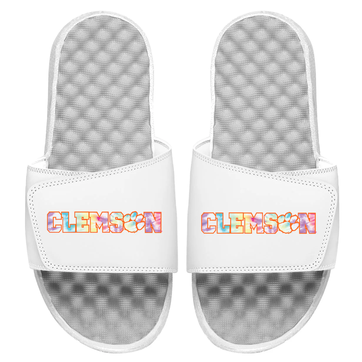 Clemson Tie Dye Slides - Image 2