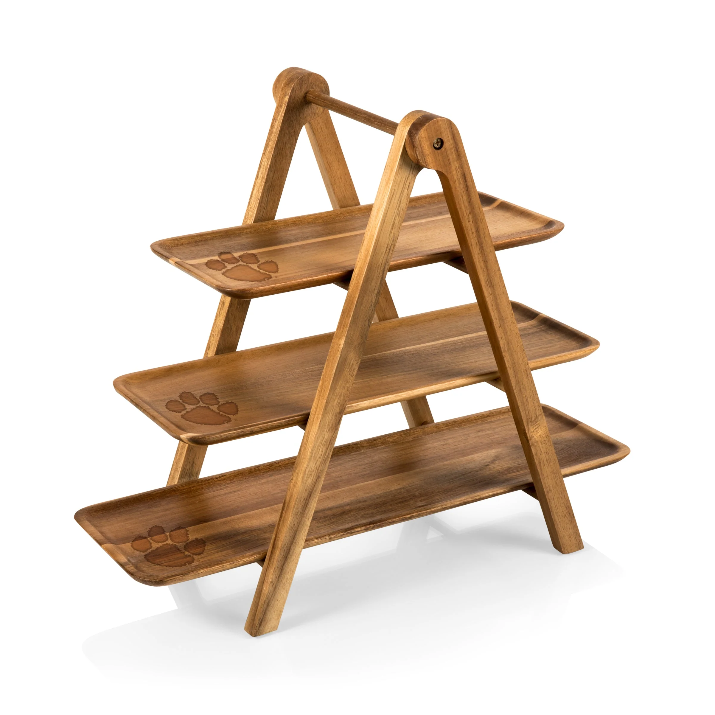 Clemson Tigers Serving Ladder 3 Tiered Serving Station