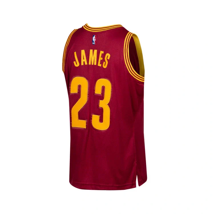 Cleveland Cavaliers NBA 2015 Lebron James Swingman Road Jersey - Image 3
