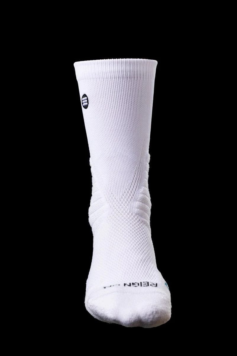Cloud Tech Performance Socks in White - Image 3