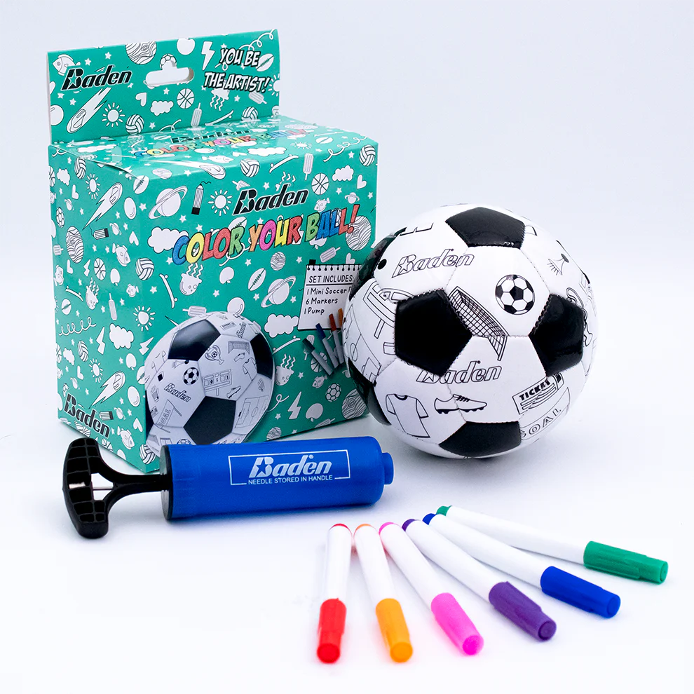 Color Your Own Mini Soccer Ball - Image 2