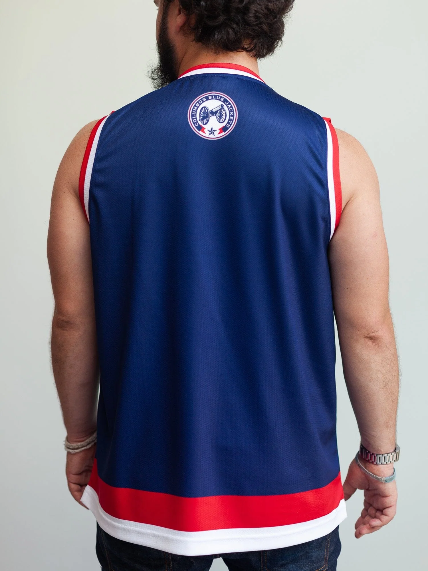 Columbus Blue Jackets Hockey Tank - Image 4