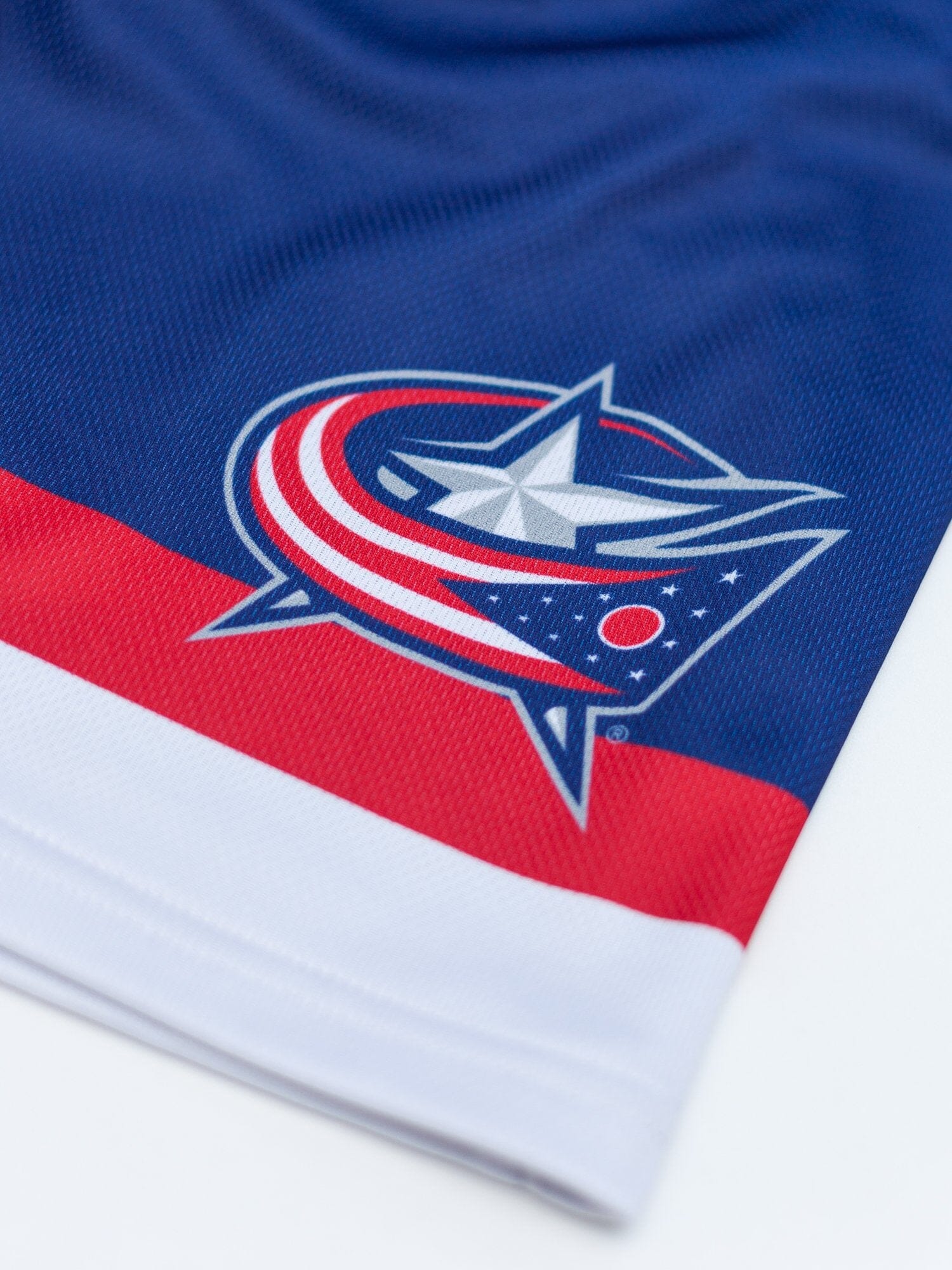 Columbus Blue Jackets Mesh Hockey Shorts - Image 3