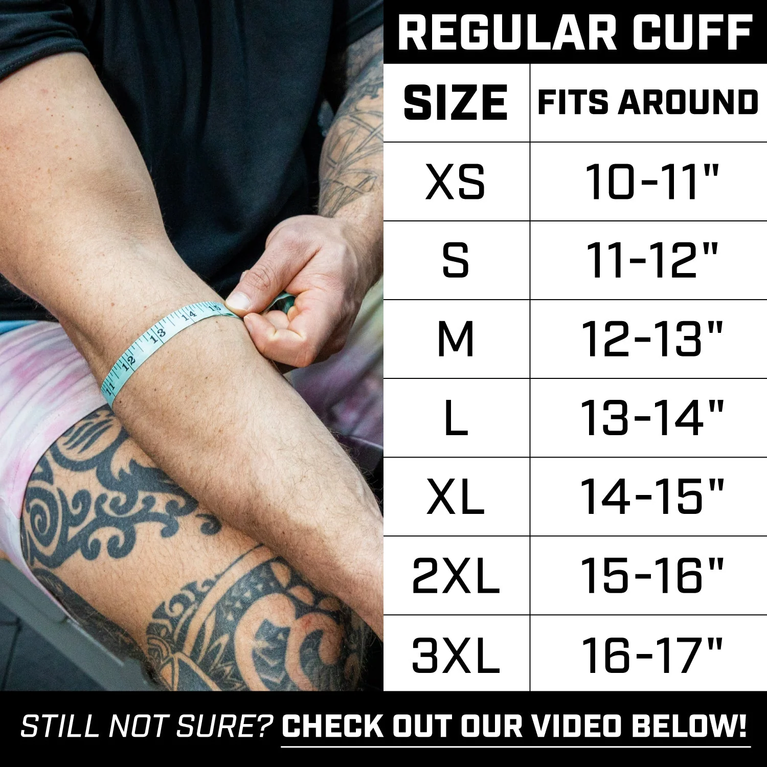 Compression Cuff (Regular, Black) - Image 6