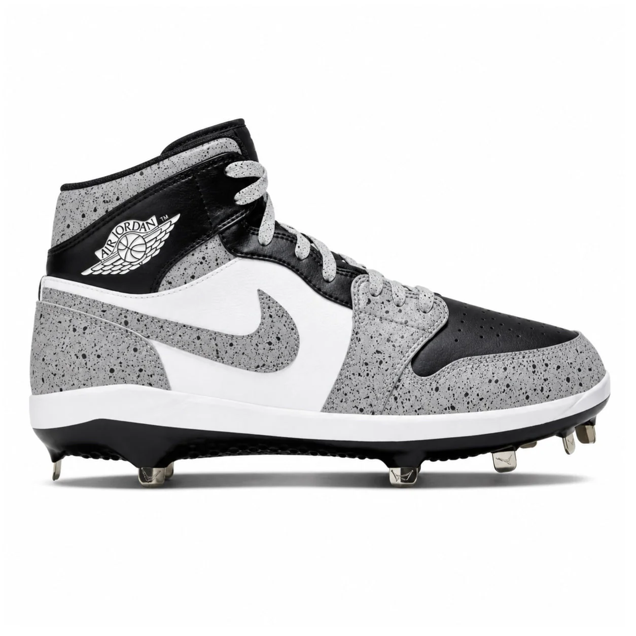 "Concrete" Jordan 1 Retro Cleats