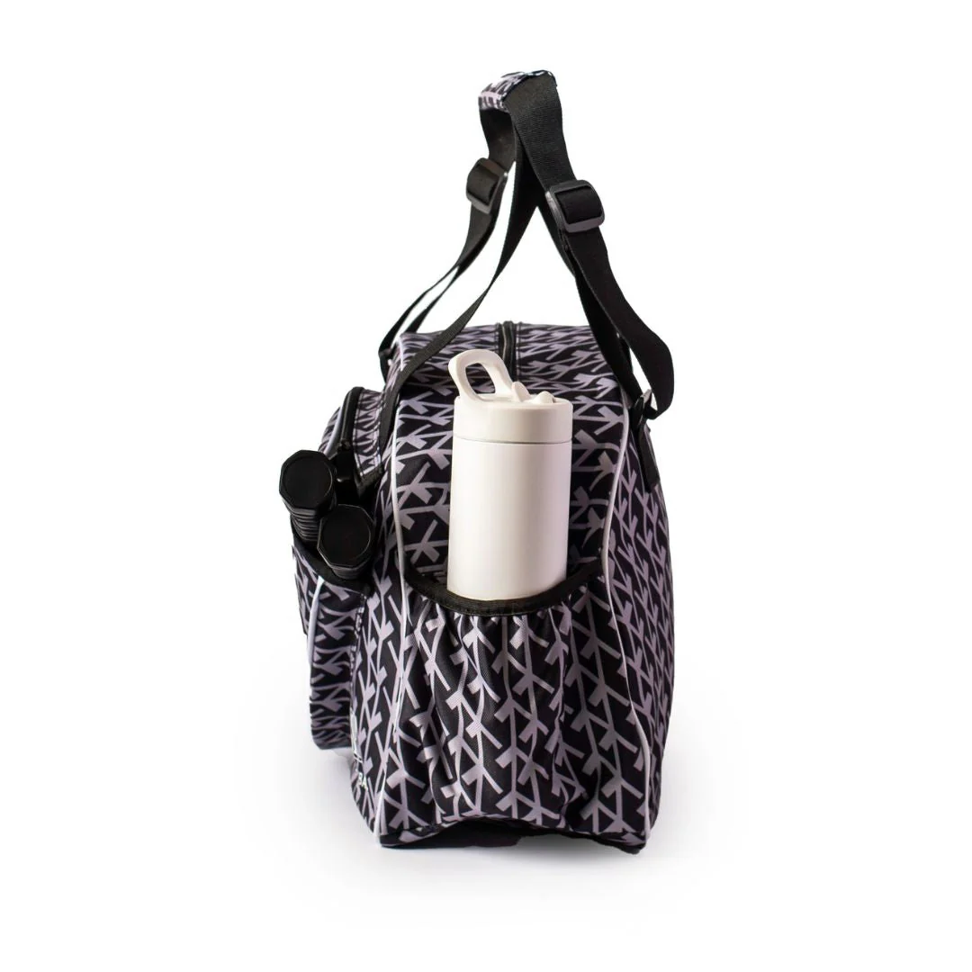 Court Couture Black Premium Women's Pickleball Bag - Image 6