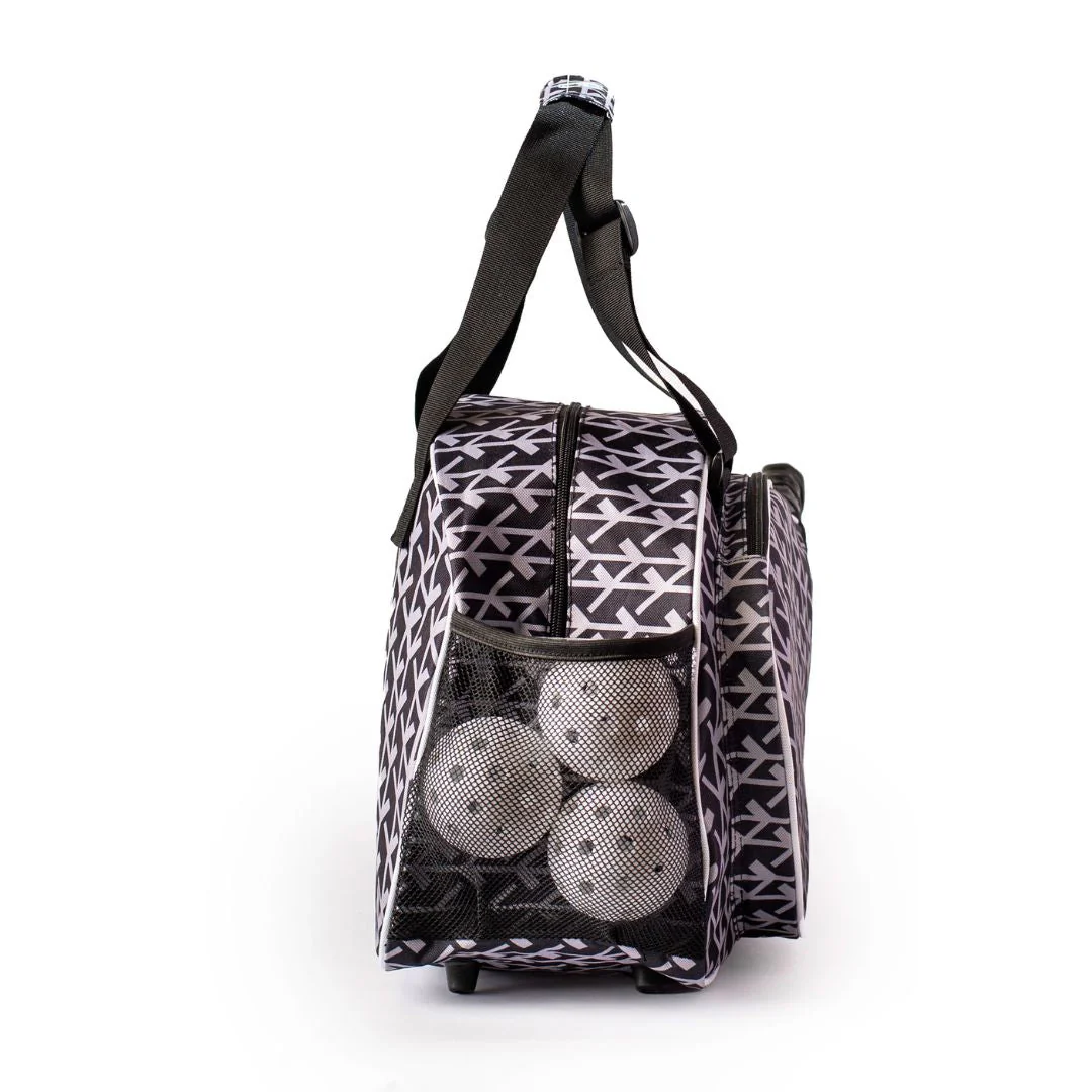 Court Couture Black Premium Women's Pickleball Bag - Image 7