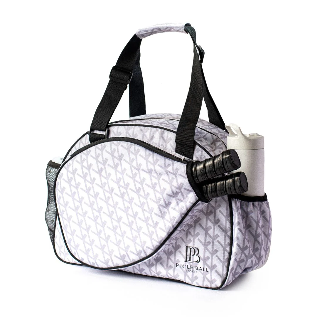 Court Couture White Premium Women's Pickleball Bag - Image 5
