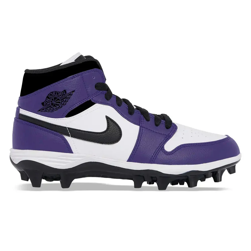 "Court Purple” Jordan 1 TD Cleats