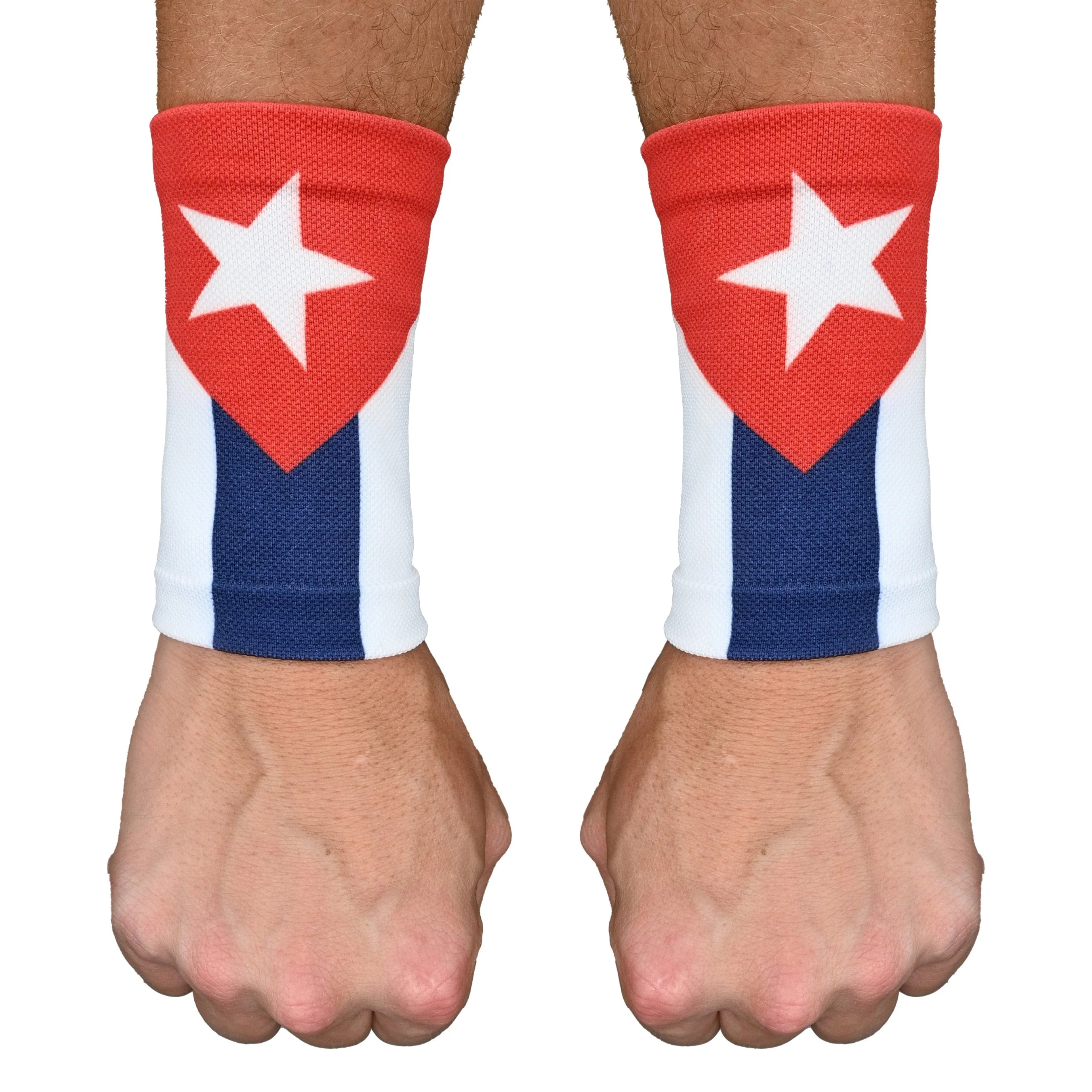Cuba Flag Wrist Support Sleeves