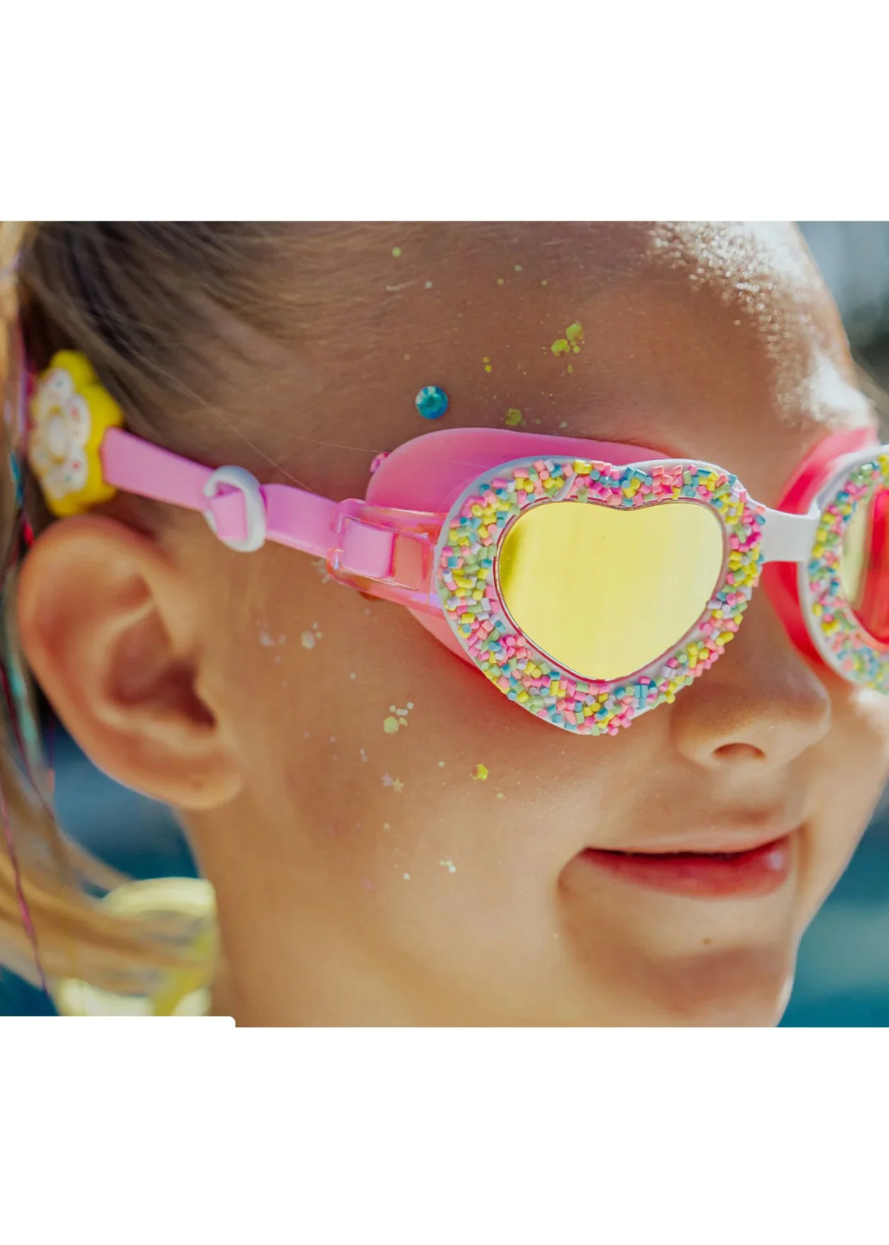 Cupid Heart Girls Swim Goggle - Image 3
