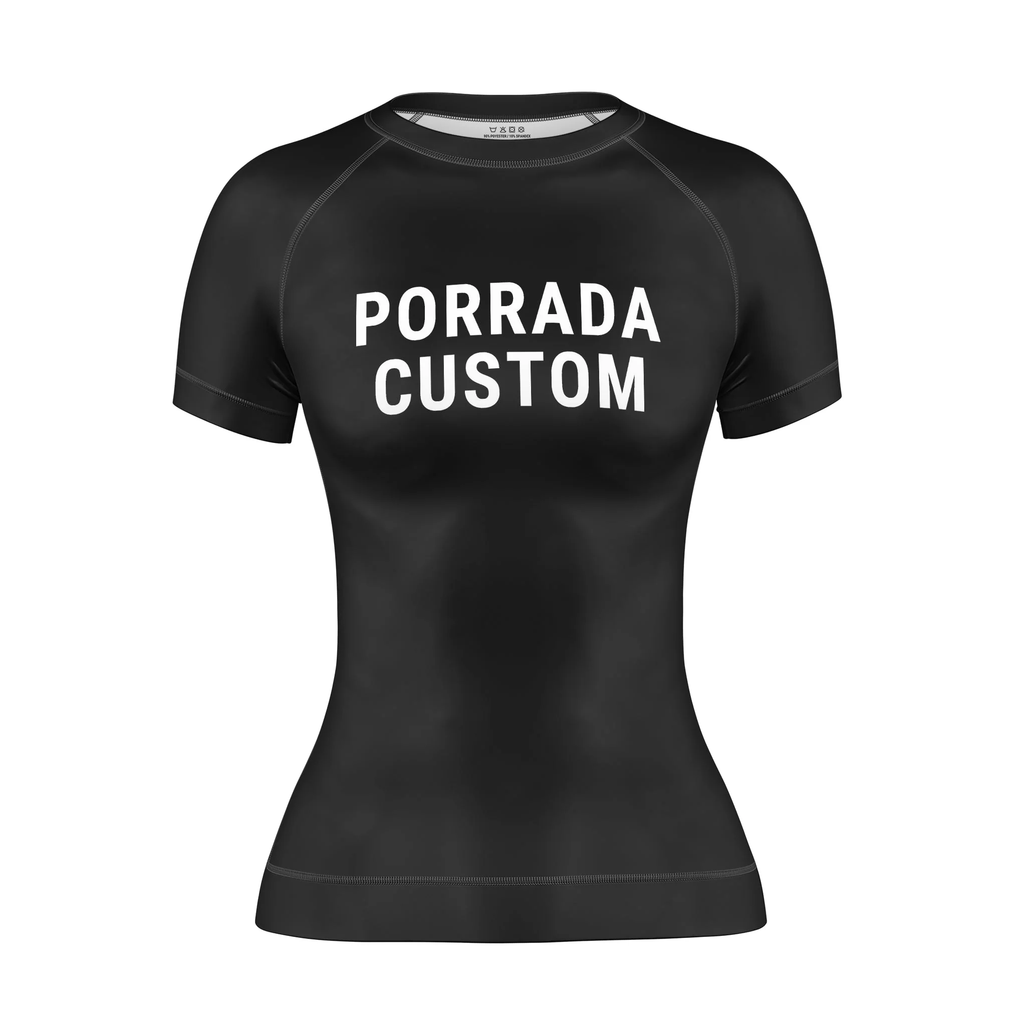 Custom Women Short Sleeve Rash Guard