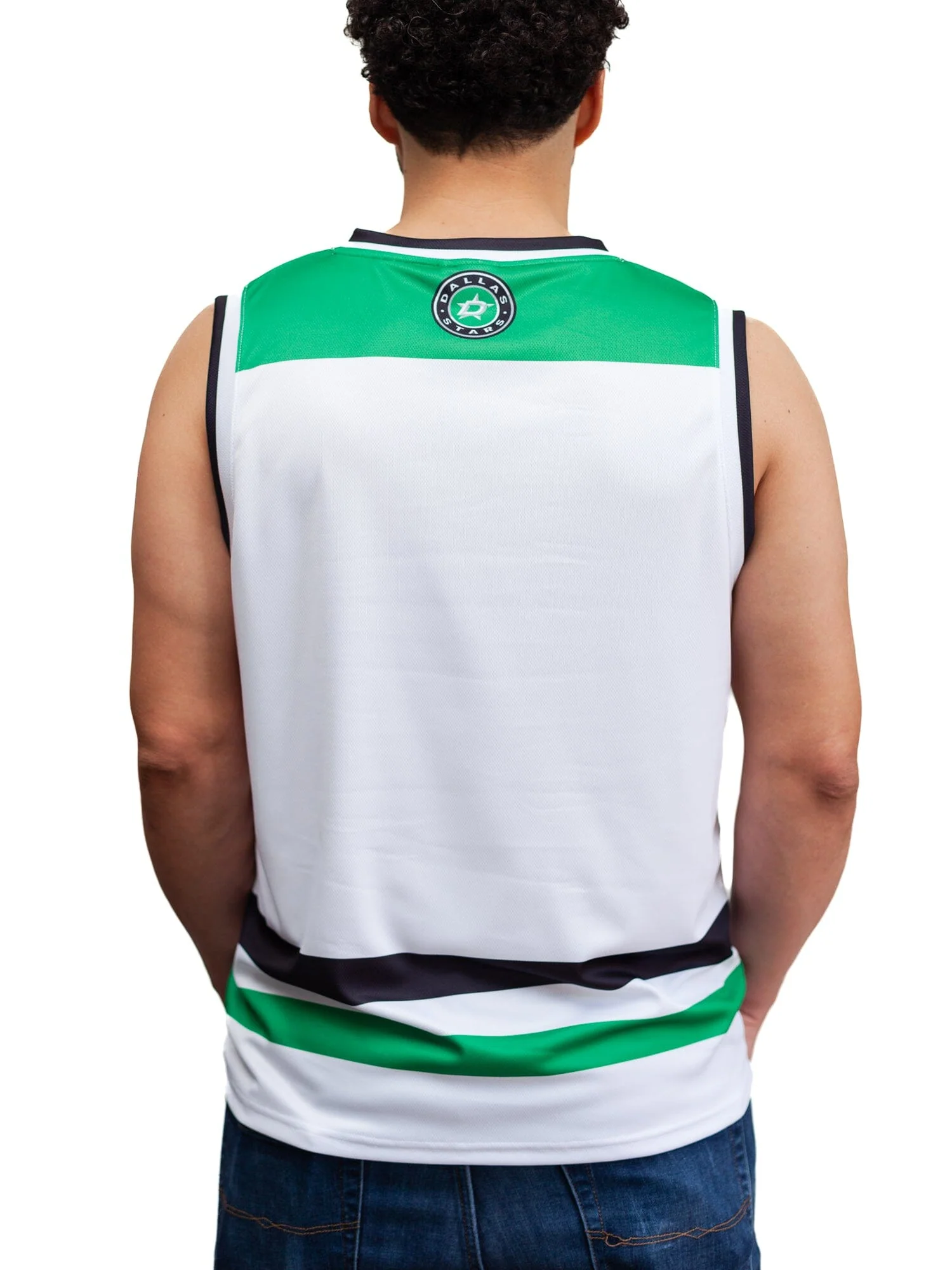 Dallas Stars Away Hockey Tank - Image 3