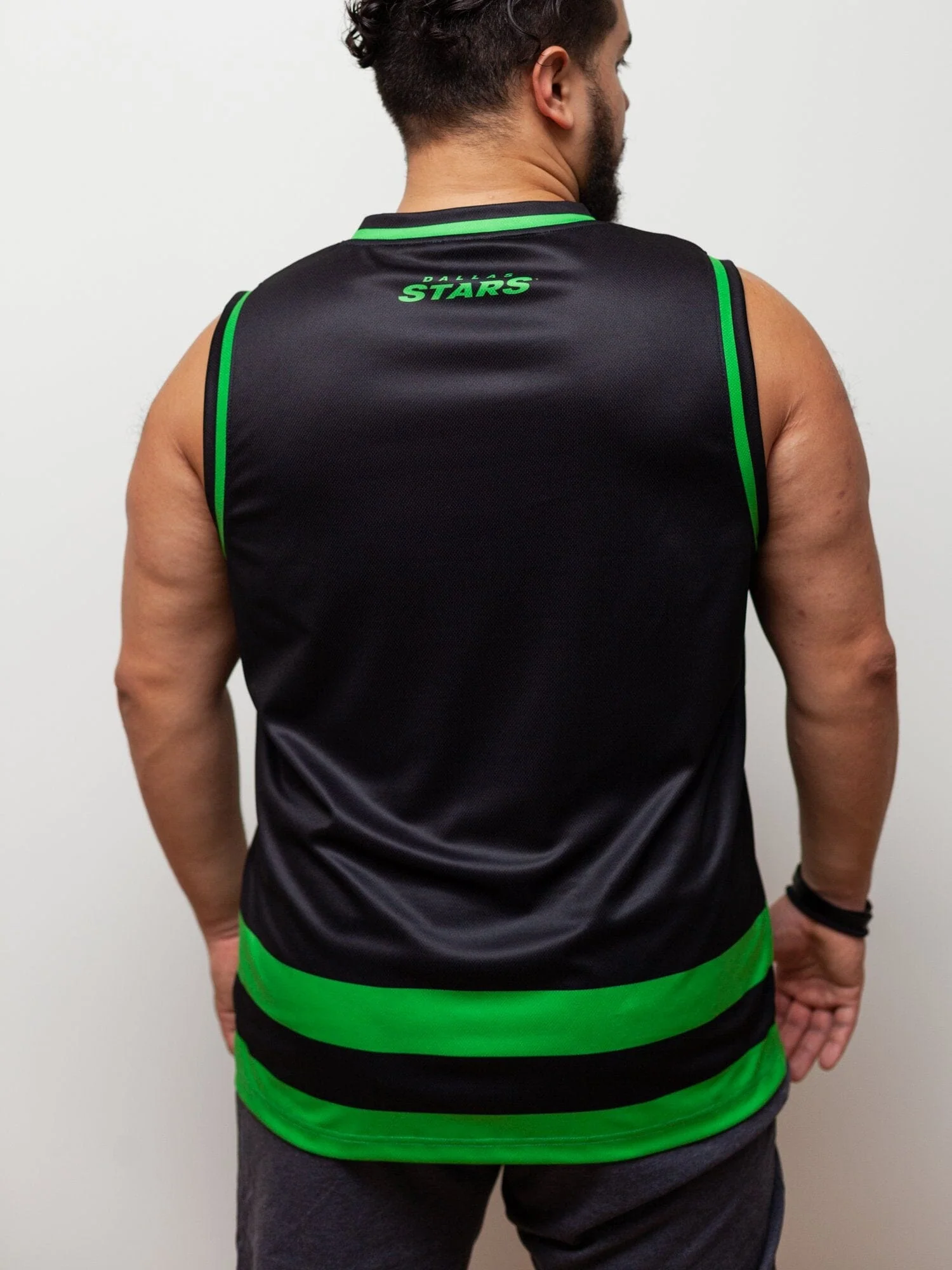 Dallas Stars Blackout Alternate Hockey Tank - Image 4