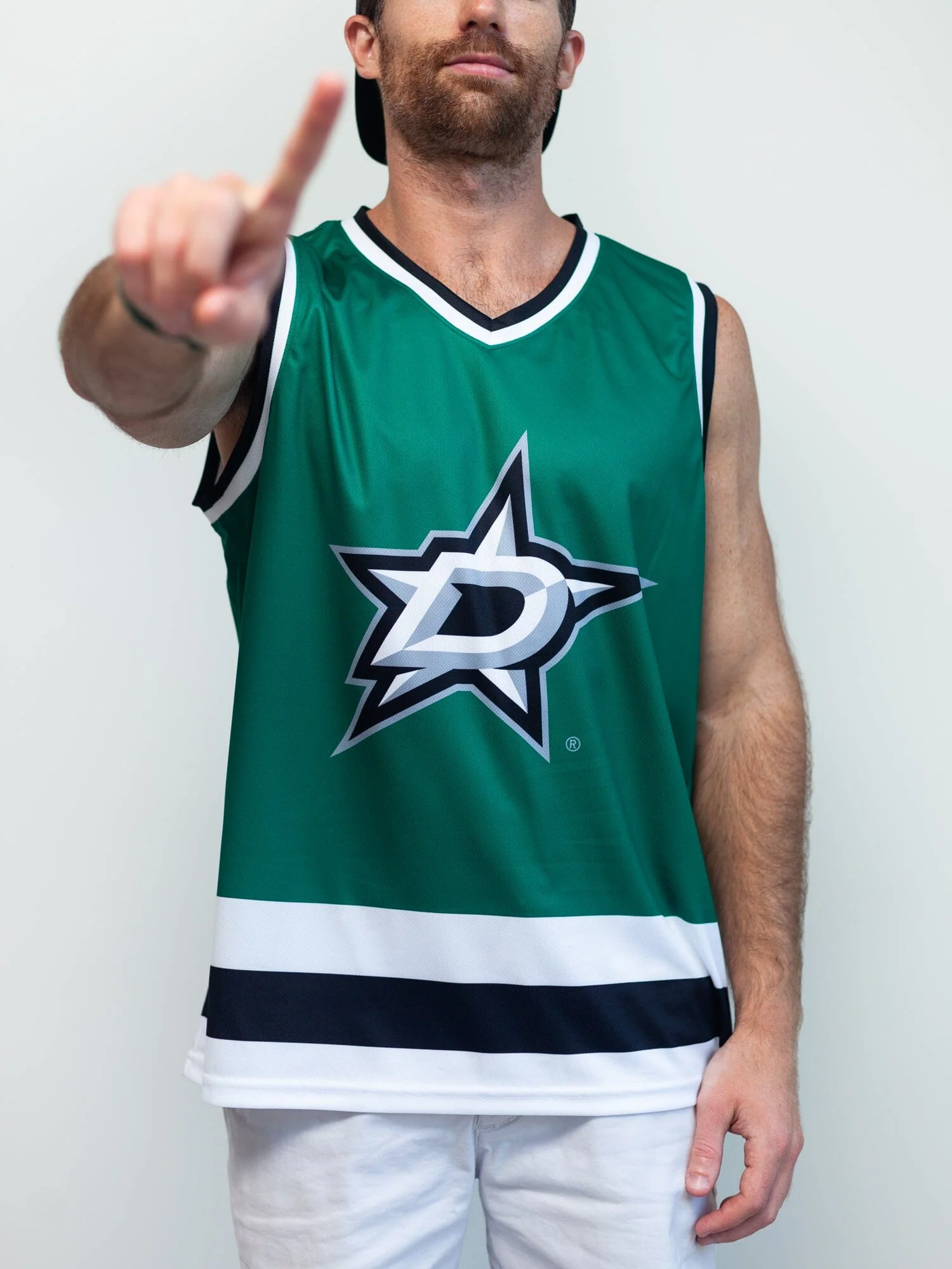 Dallas Stars Hockey Tank - Image 3
