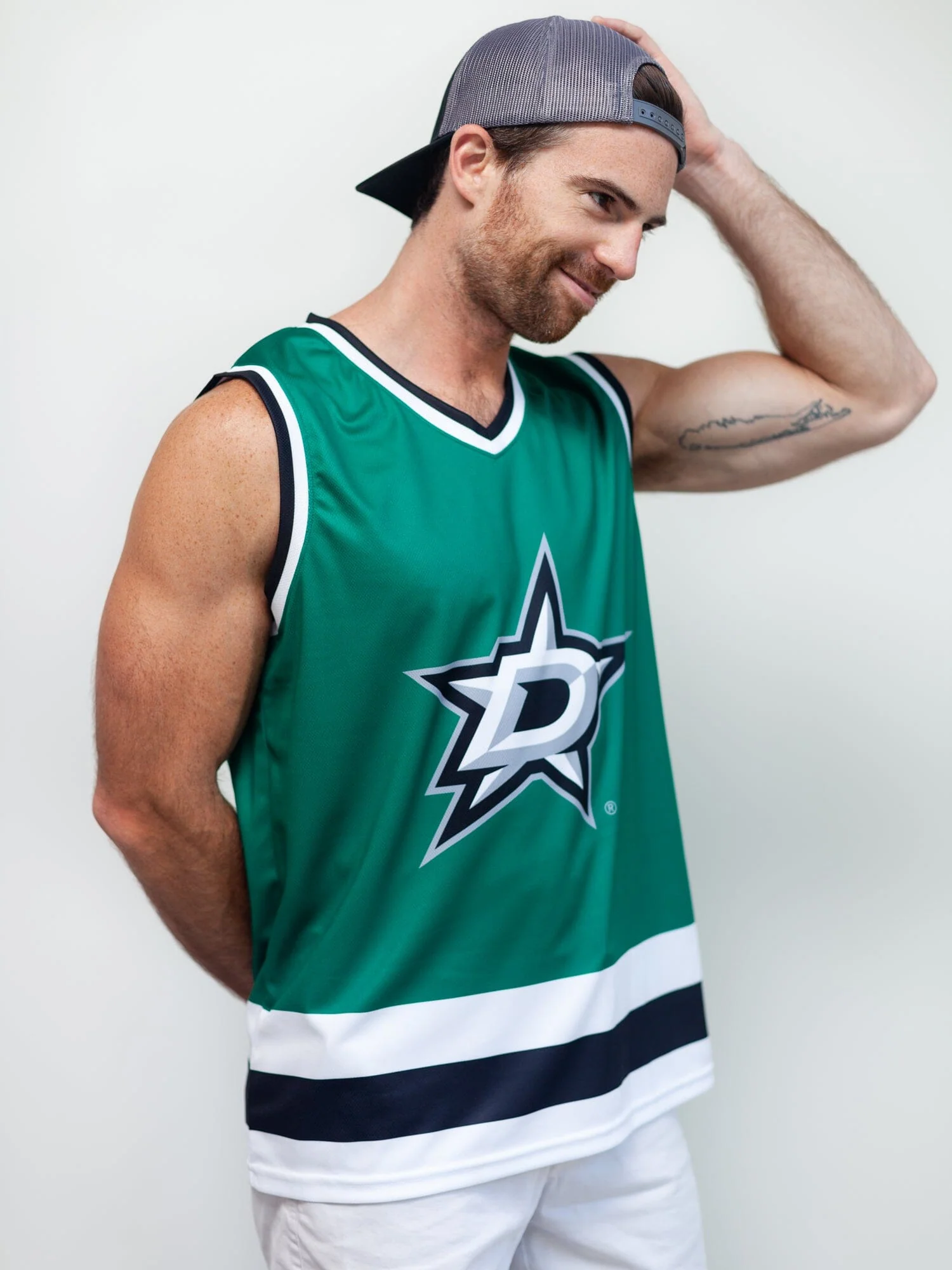 Dallas Stars Hockey Tank - Image 4