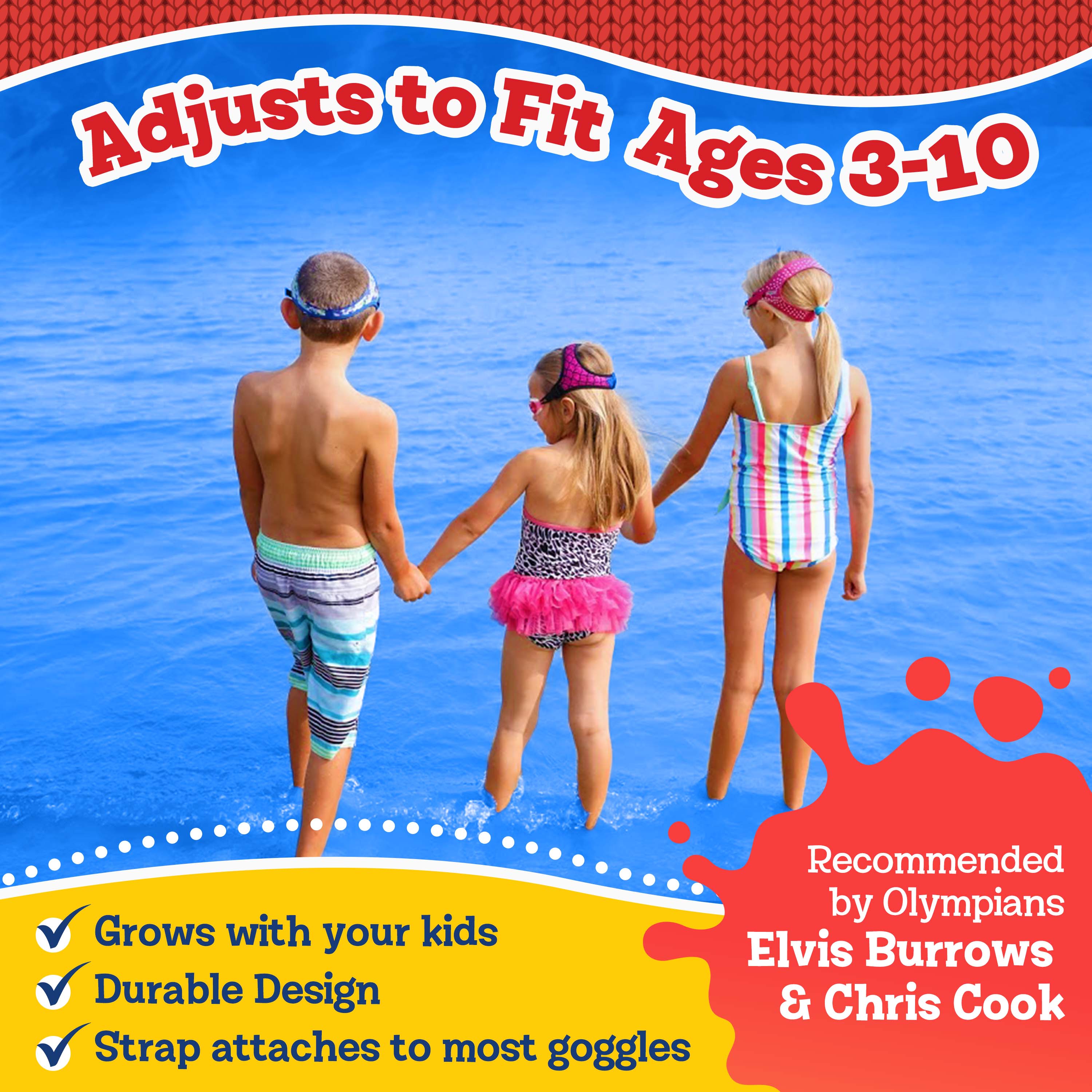 Daniel Tiger Kids Swim Goggles - Image 3